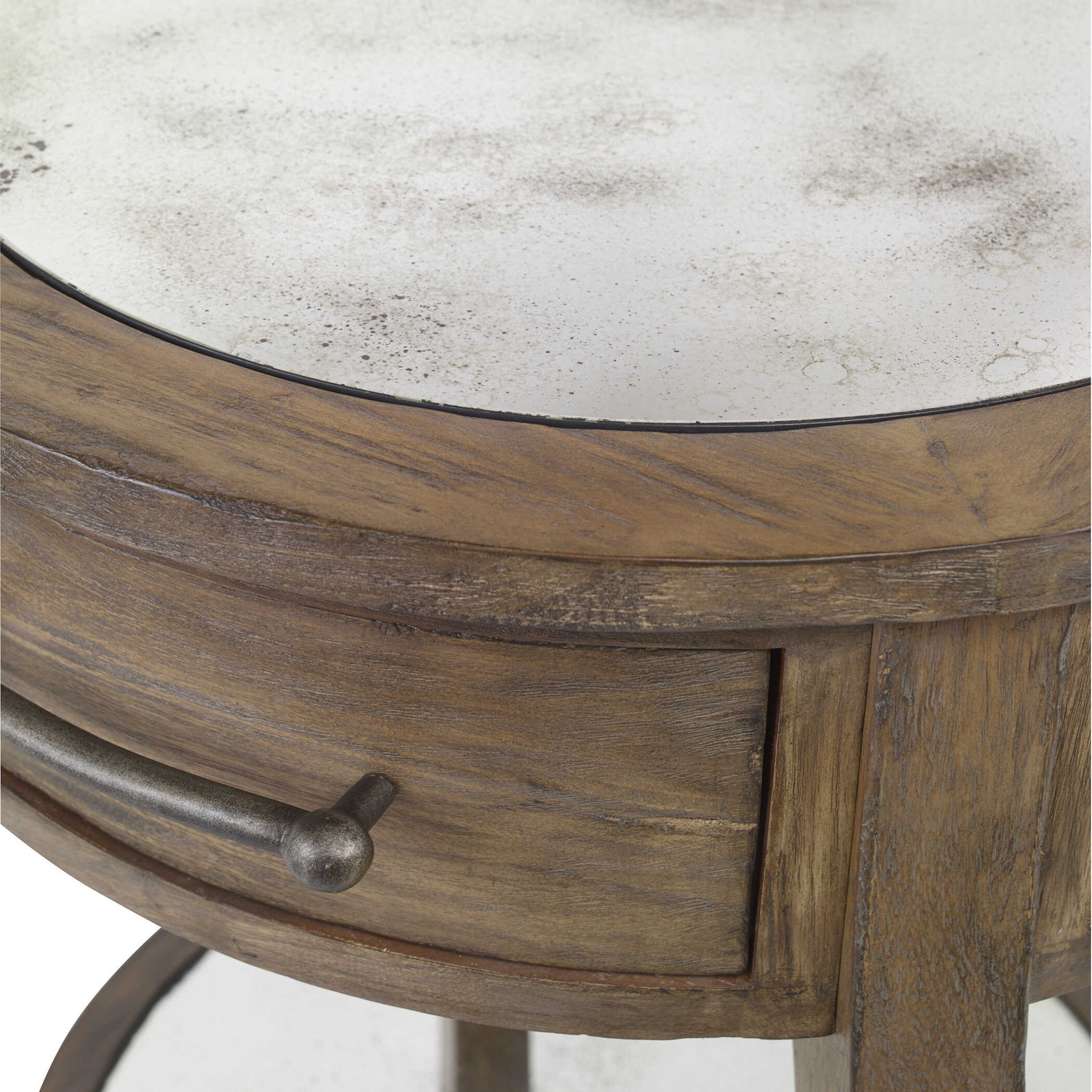 Raelynn - Wood Lamp Table - Light Brown - Image 3