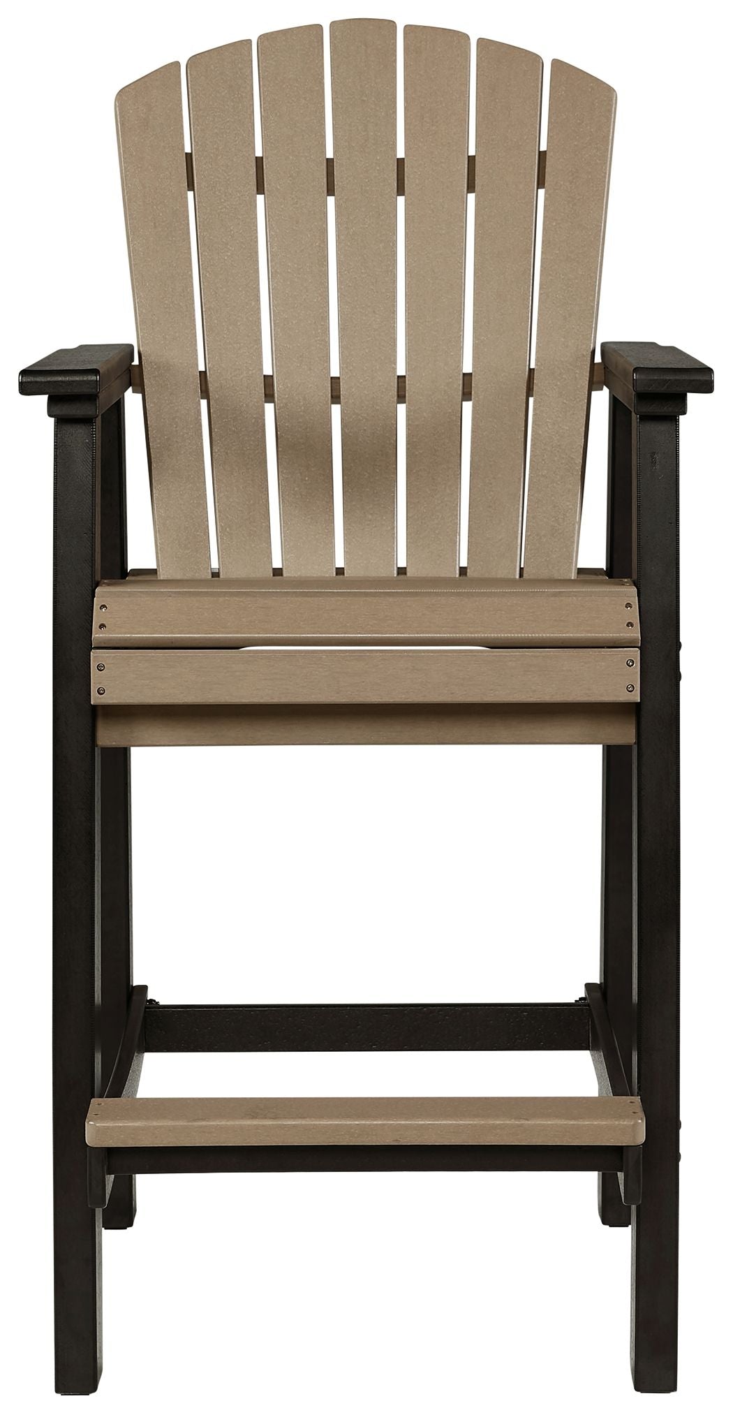 Fairen Trail - 5 Pc. - Dining Set with 4 Chairs - Black / Driftwood - Image 3