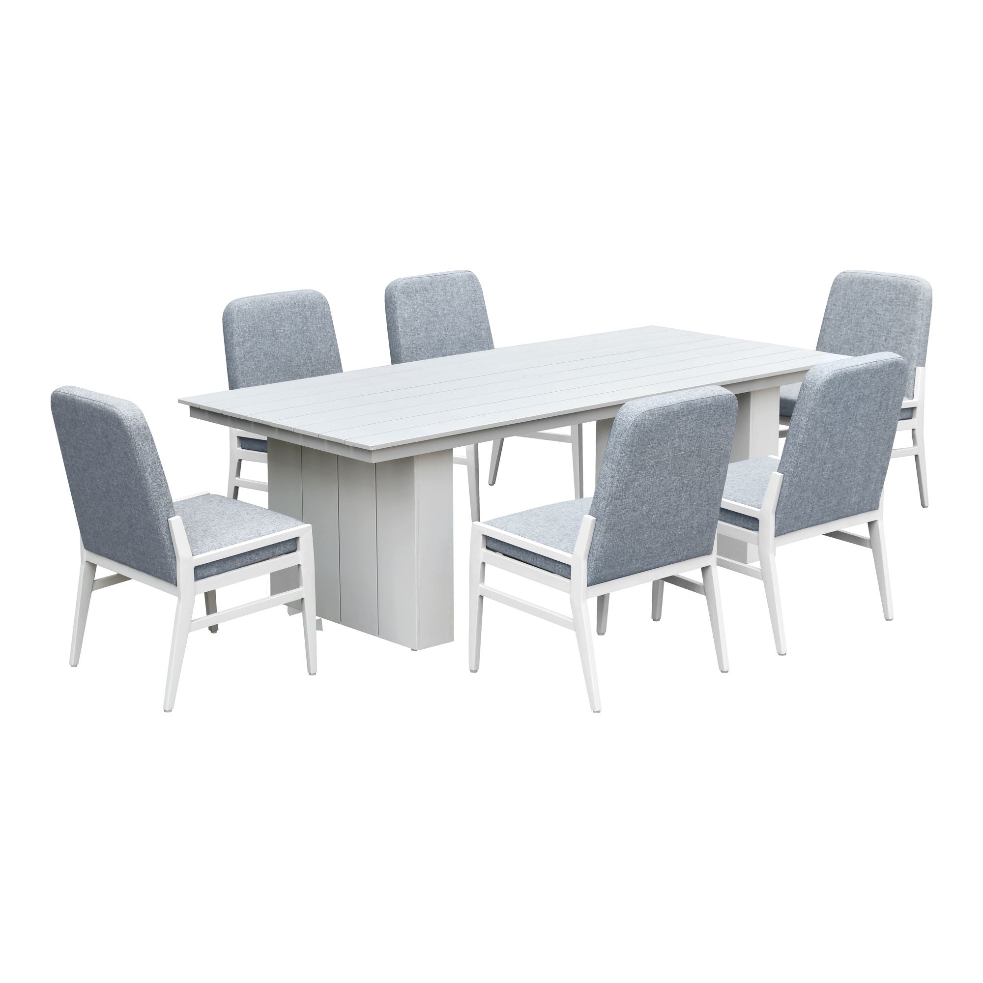 Nash - Outdoor Dining Table - Buff - Image 3