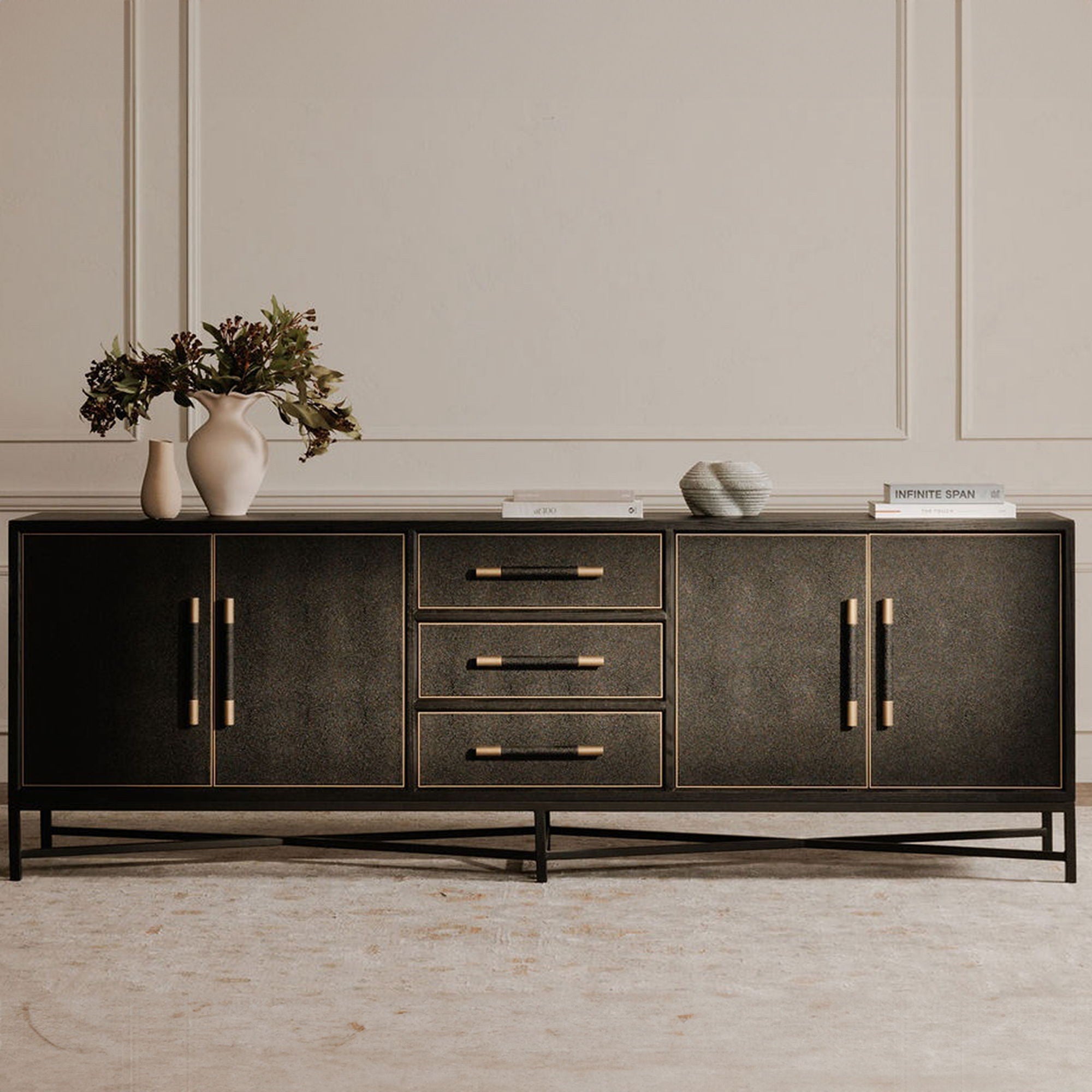 Mako - Large Sideboard - Black - Image 3