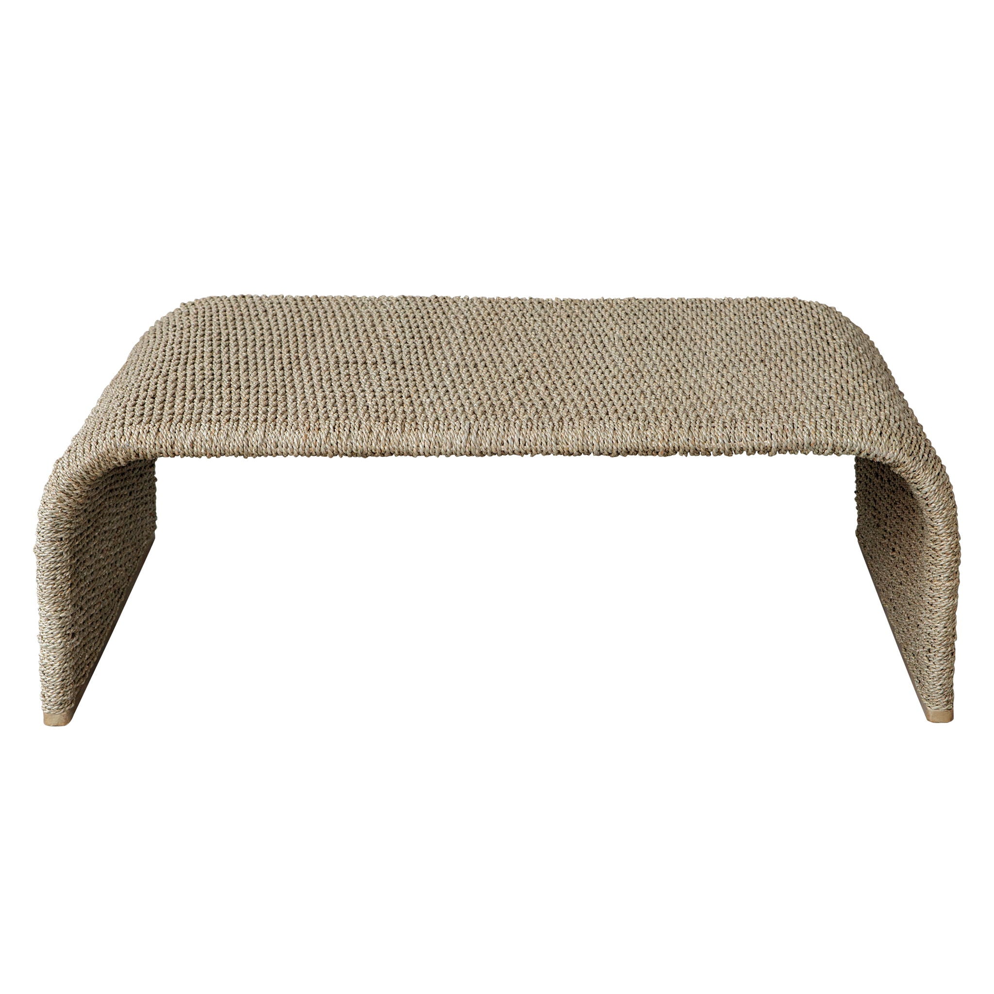 Calabria - Woven Seagrass Coffee Table - Image 1