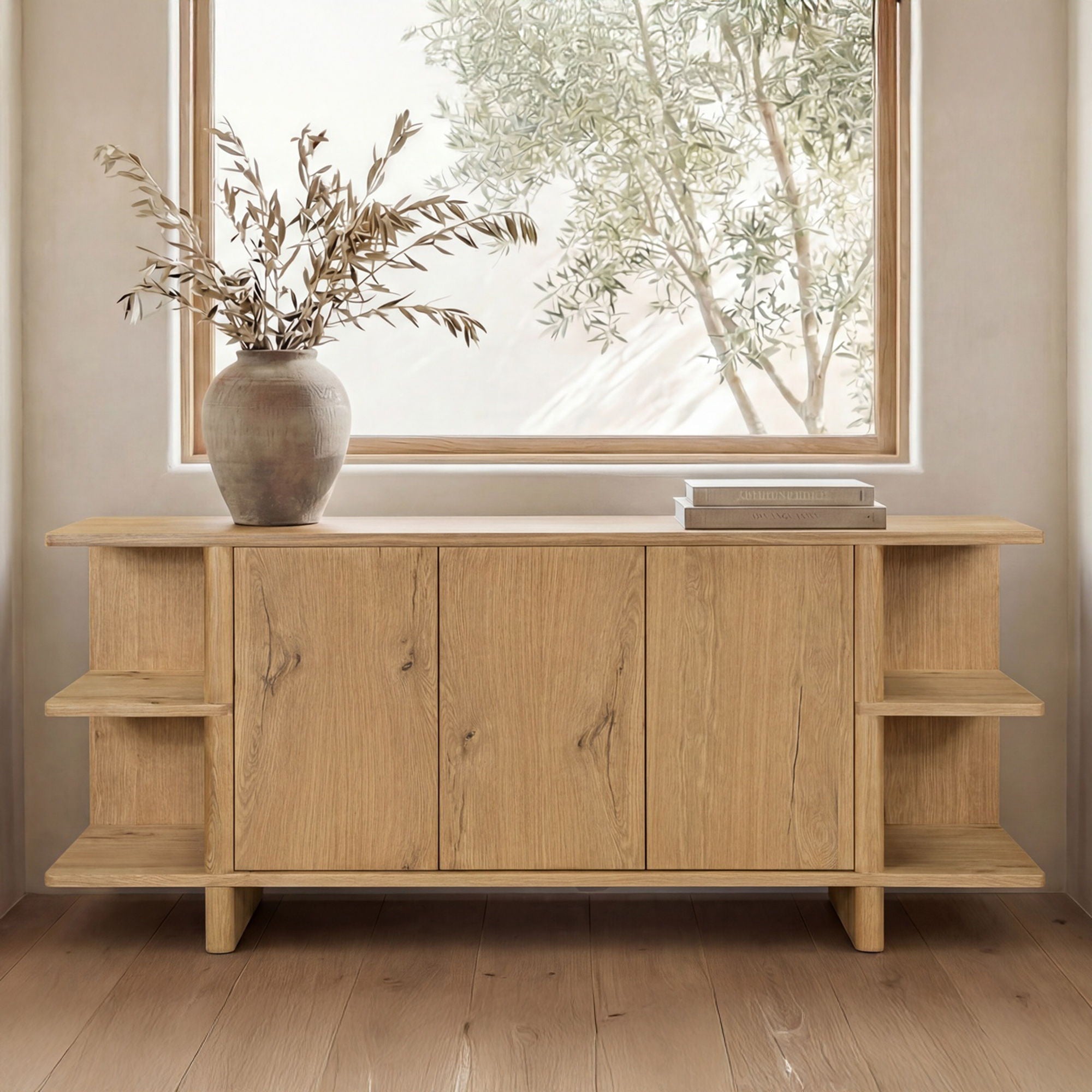 Casey - Sideboard - Rustic / Oak / Natural - Image 1