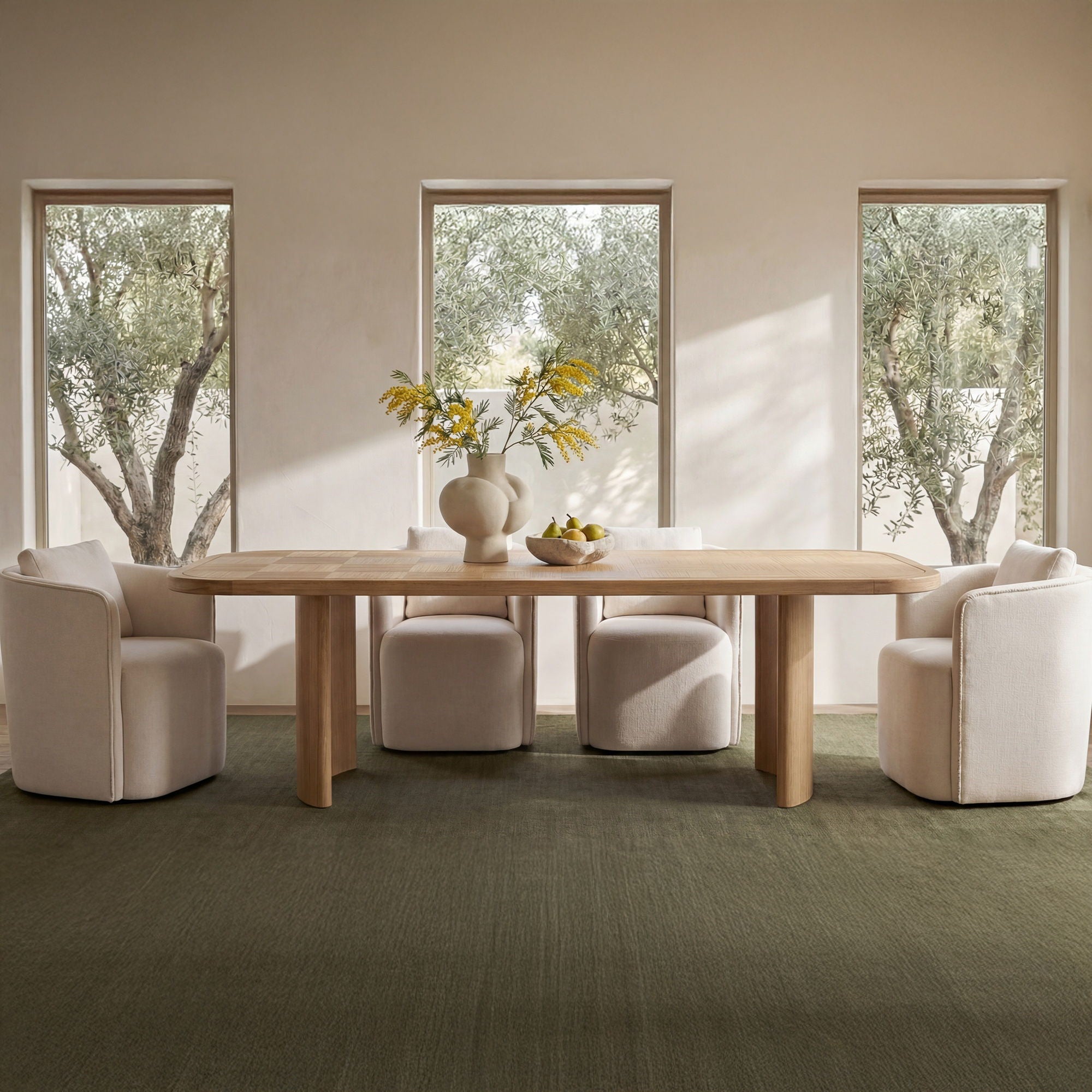 Cecil – Dining Chair – Warm White