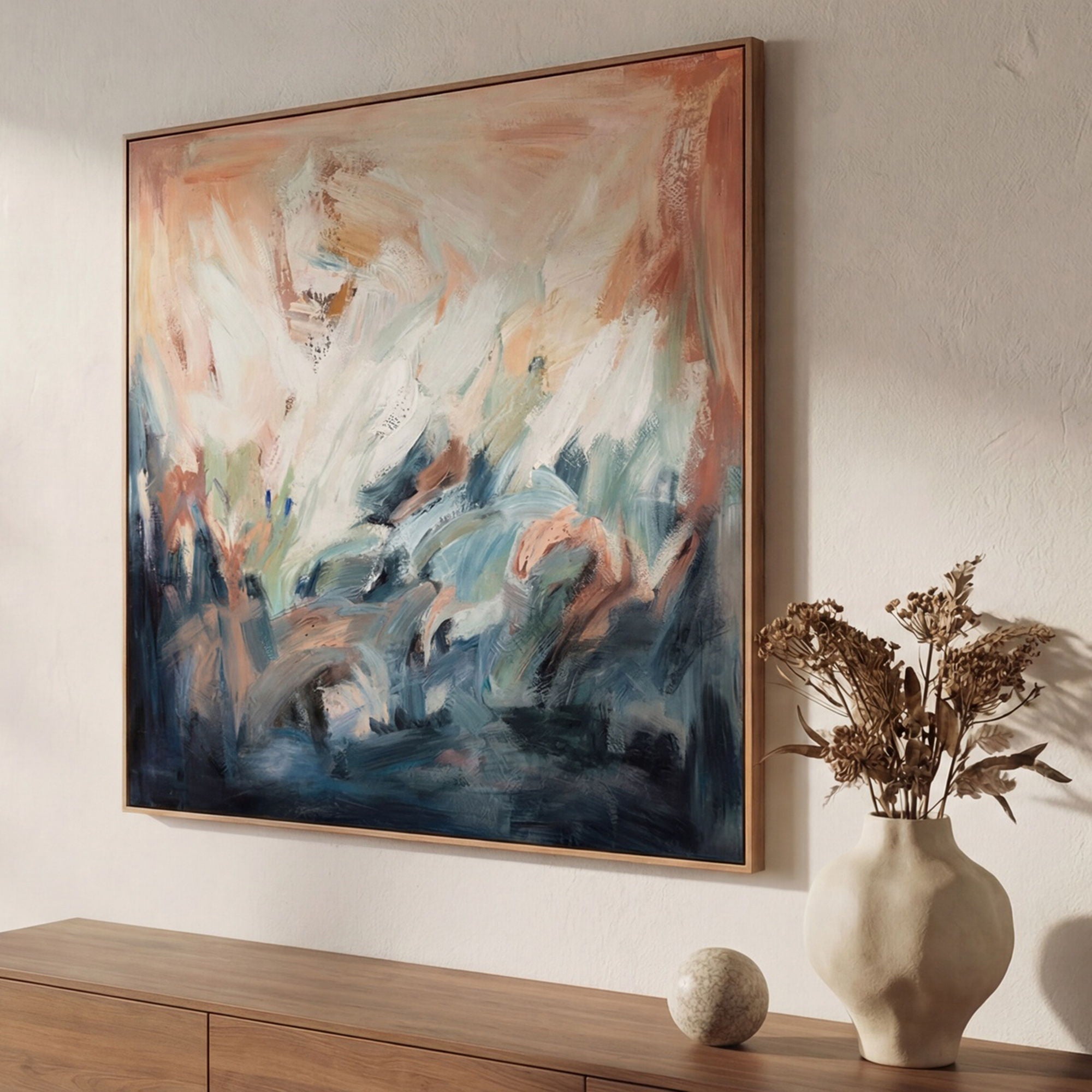 Splendor – Framed Painting – Multicolor