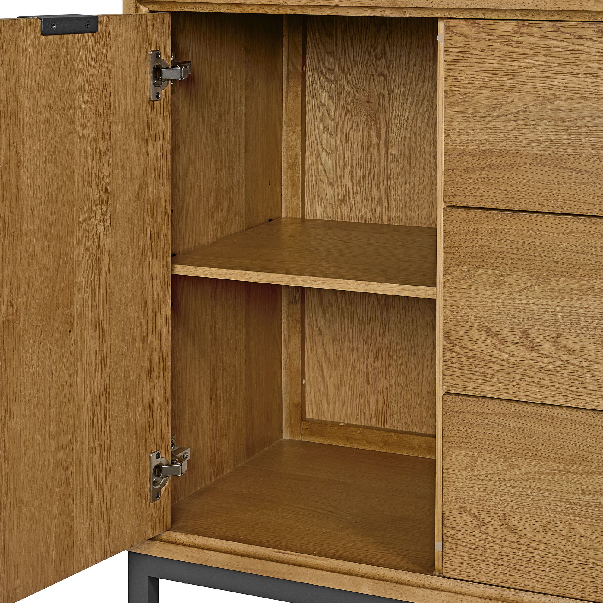 Newport - Gentleman's Chest - Natural Oak - Image 3