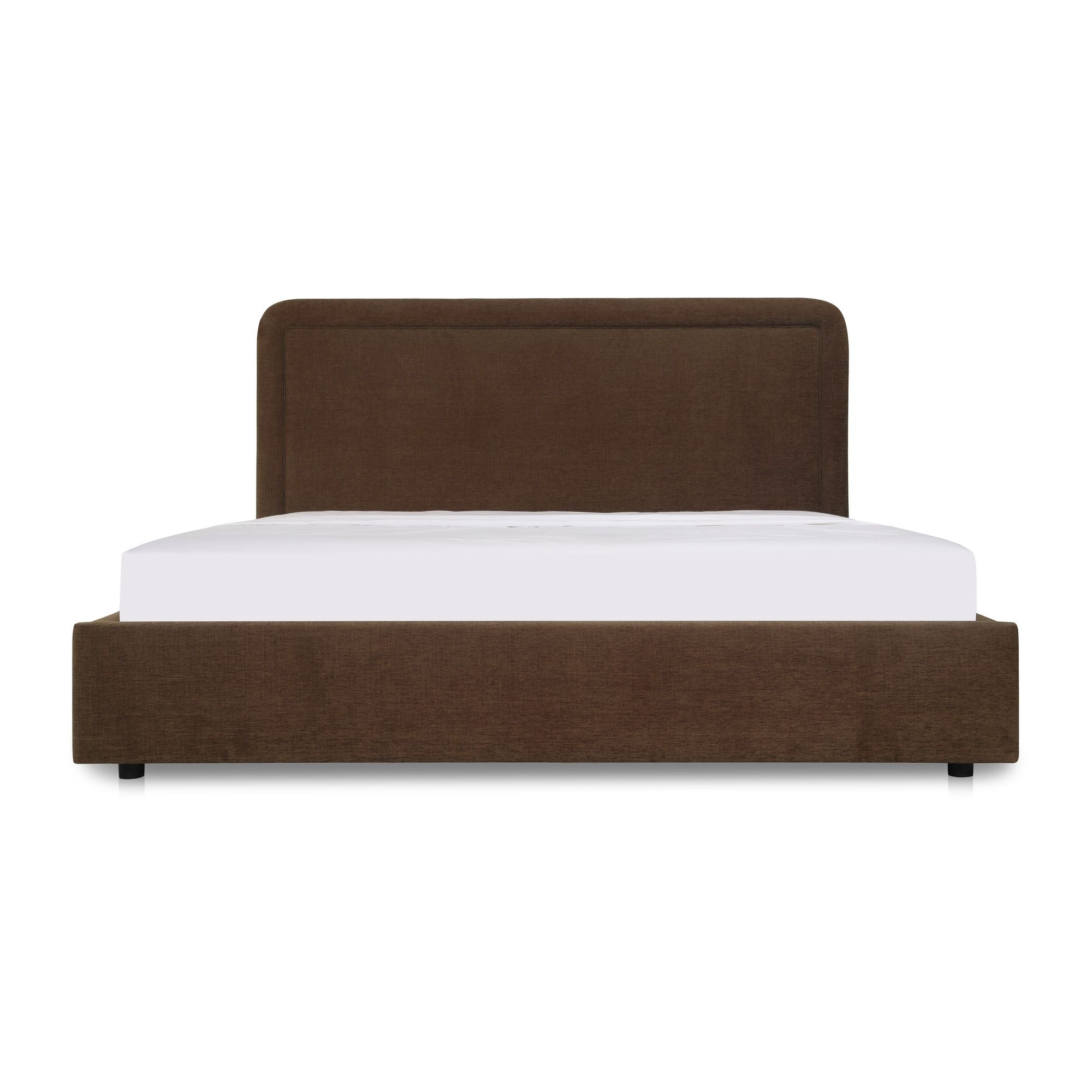 Simon - King Storage Bed - Brown - Image 1