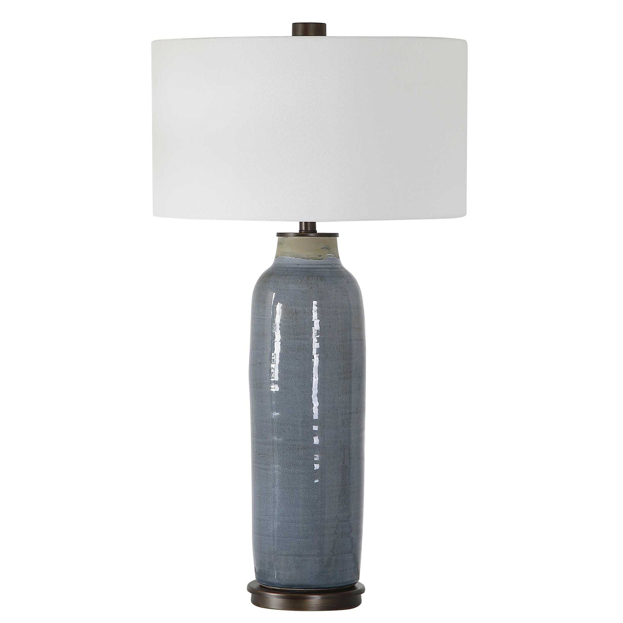 Vicente - Slate Table Lamp - Blue - Image 3