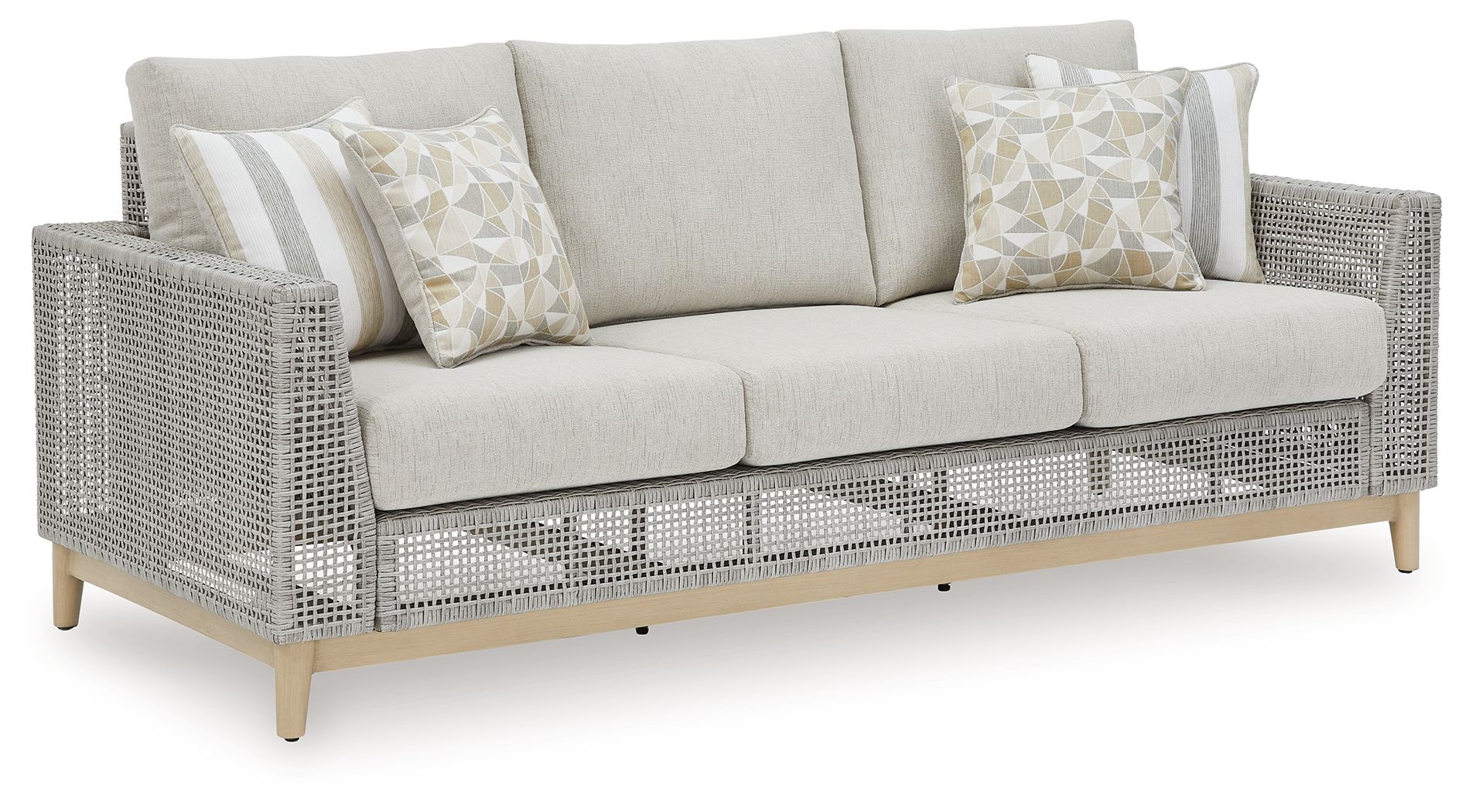 Seton Creek - Sofa With Cushion - Gray - Image 1