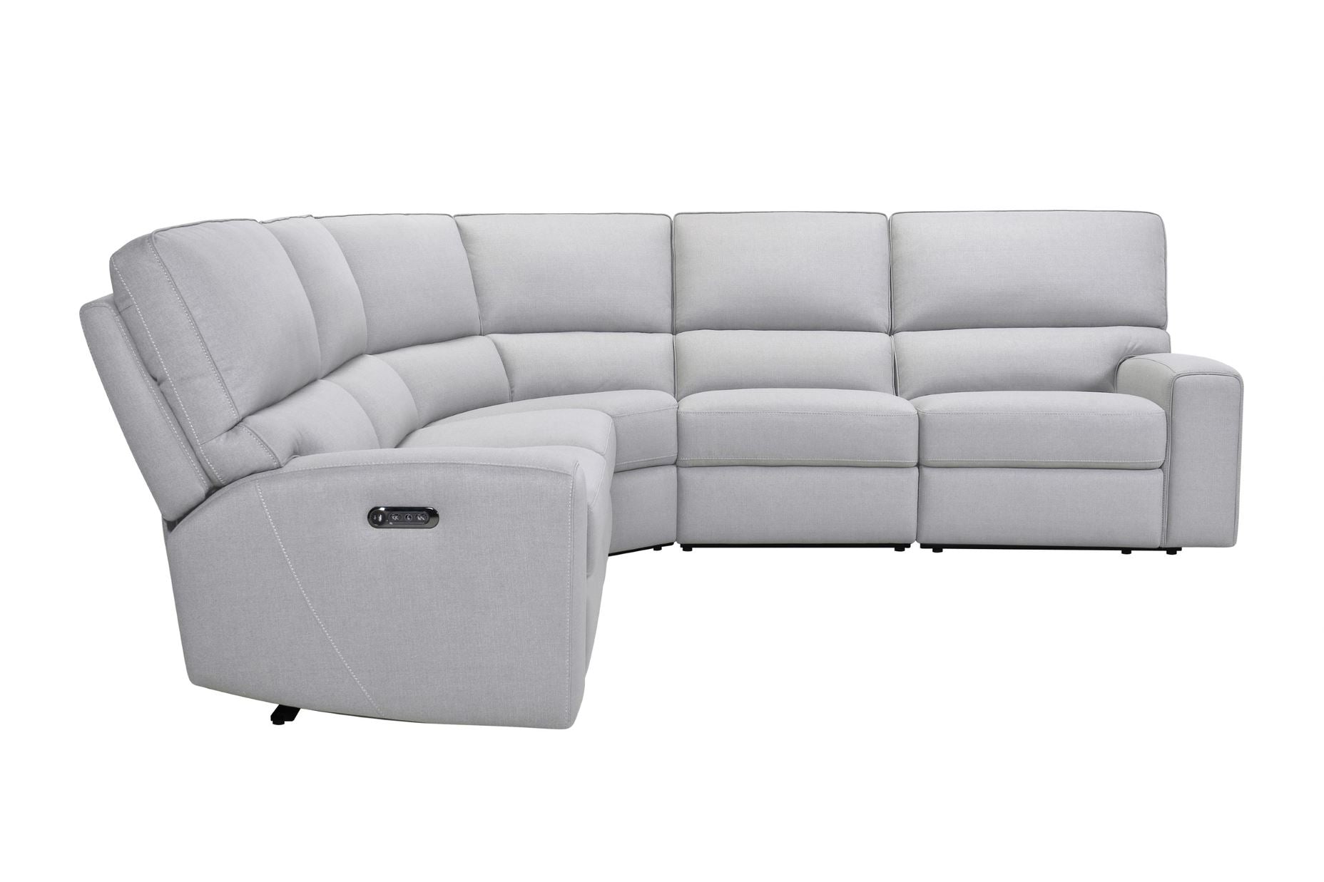 Stylish Grey Sectional - Image 2