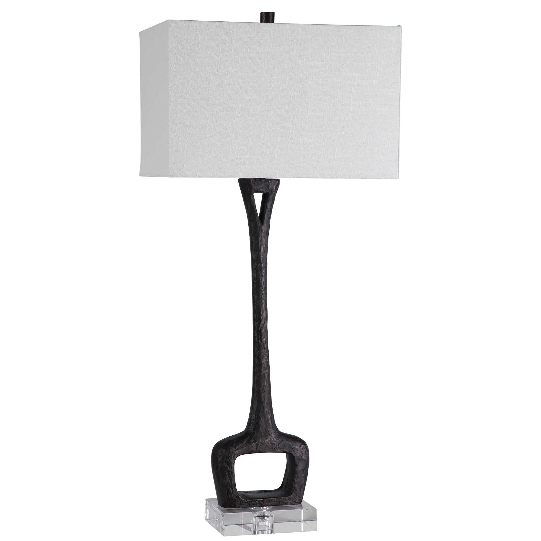 Darbie - Iron Table Lamp - Black - Image 2