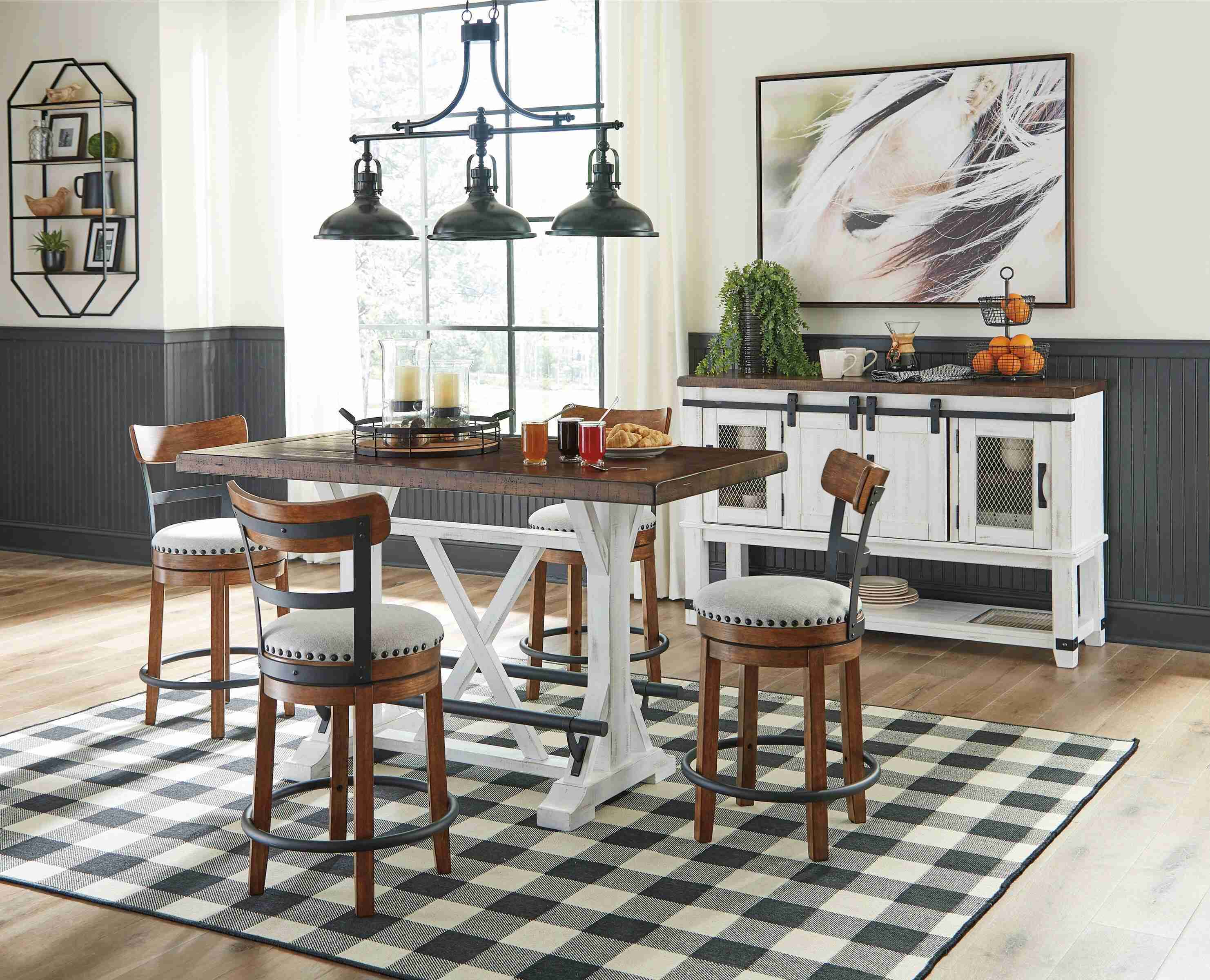 Valebeck - Counter Height Table Set - Image 2