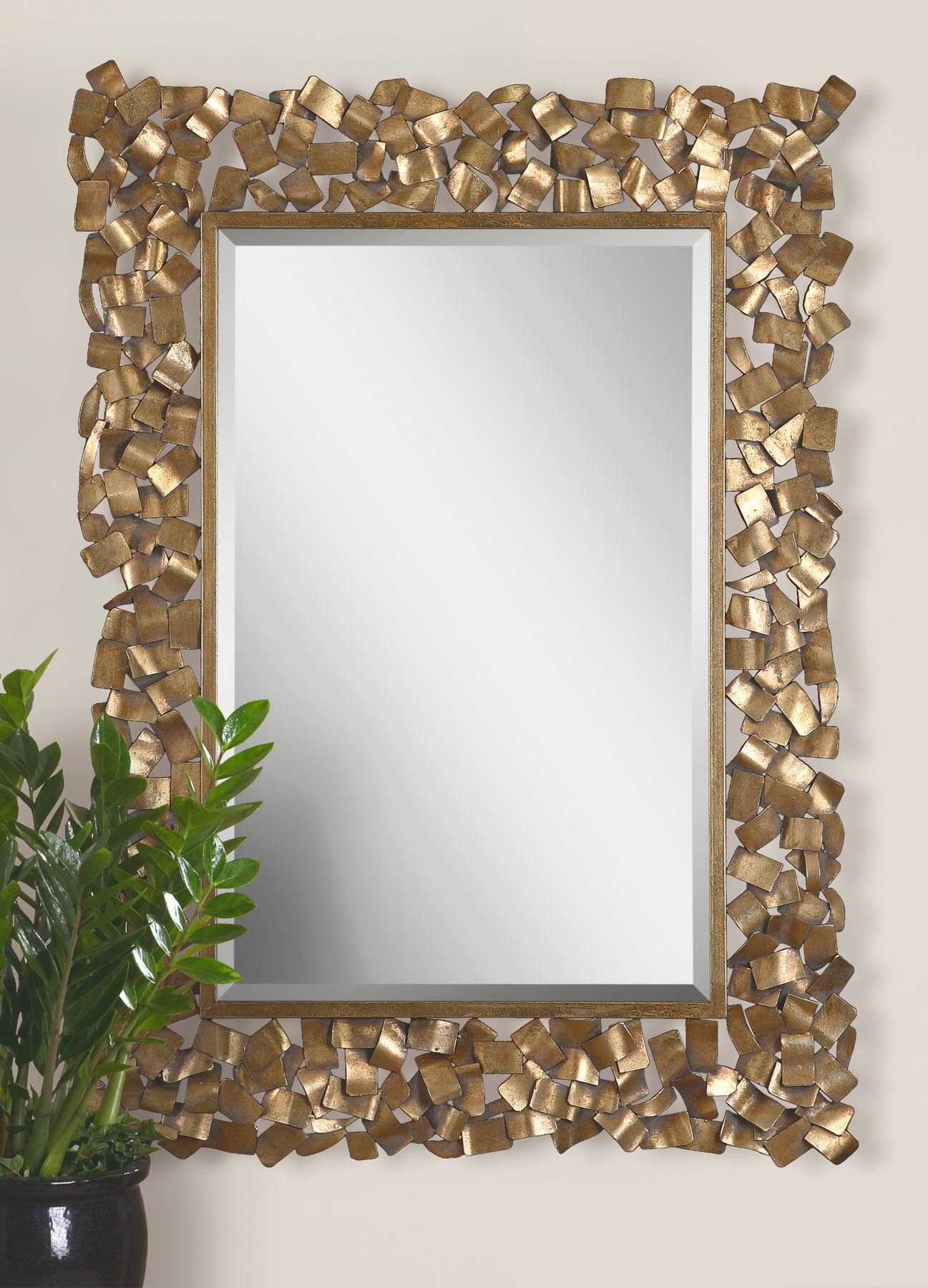 Capulin - Mirror - Antique Gold - Image 3