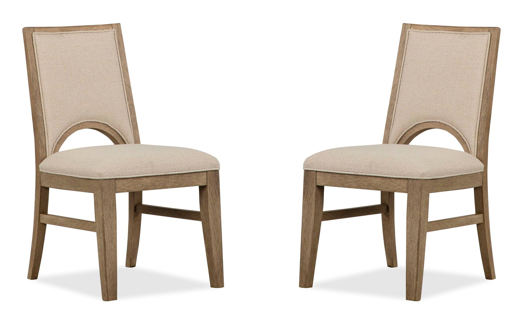 Tristan - Upholstered Side Chair (Set of 2) - Swiss Coffee - Image 1