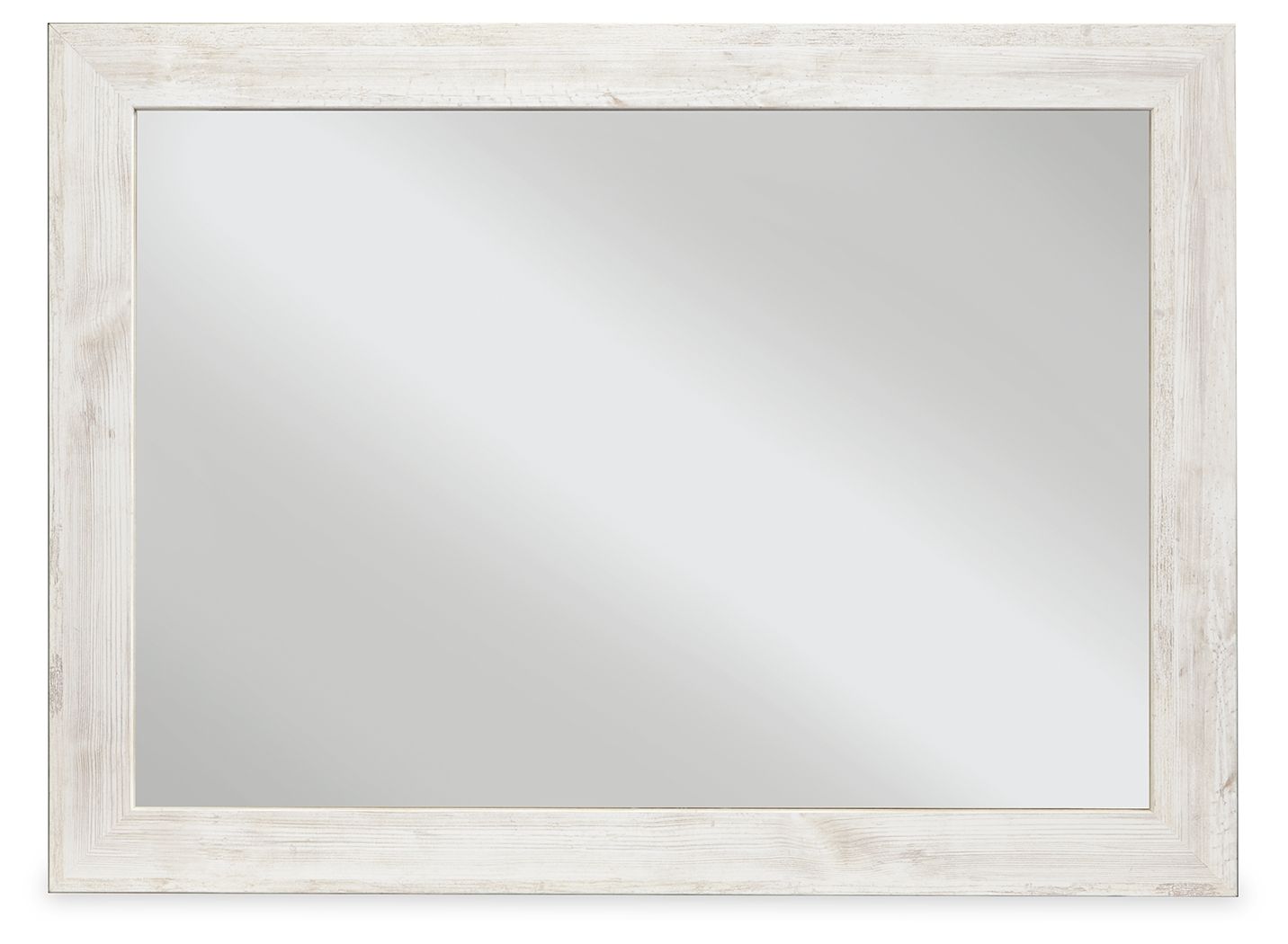 Paxberry - Bedroom Accent Mirror - Whitewash - Image 3