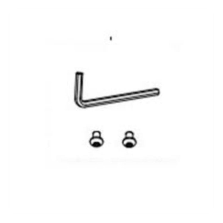 Screw with Wrench Set for Exposed Urinal and Toilet Flush Valve