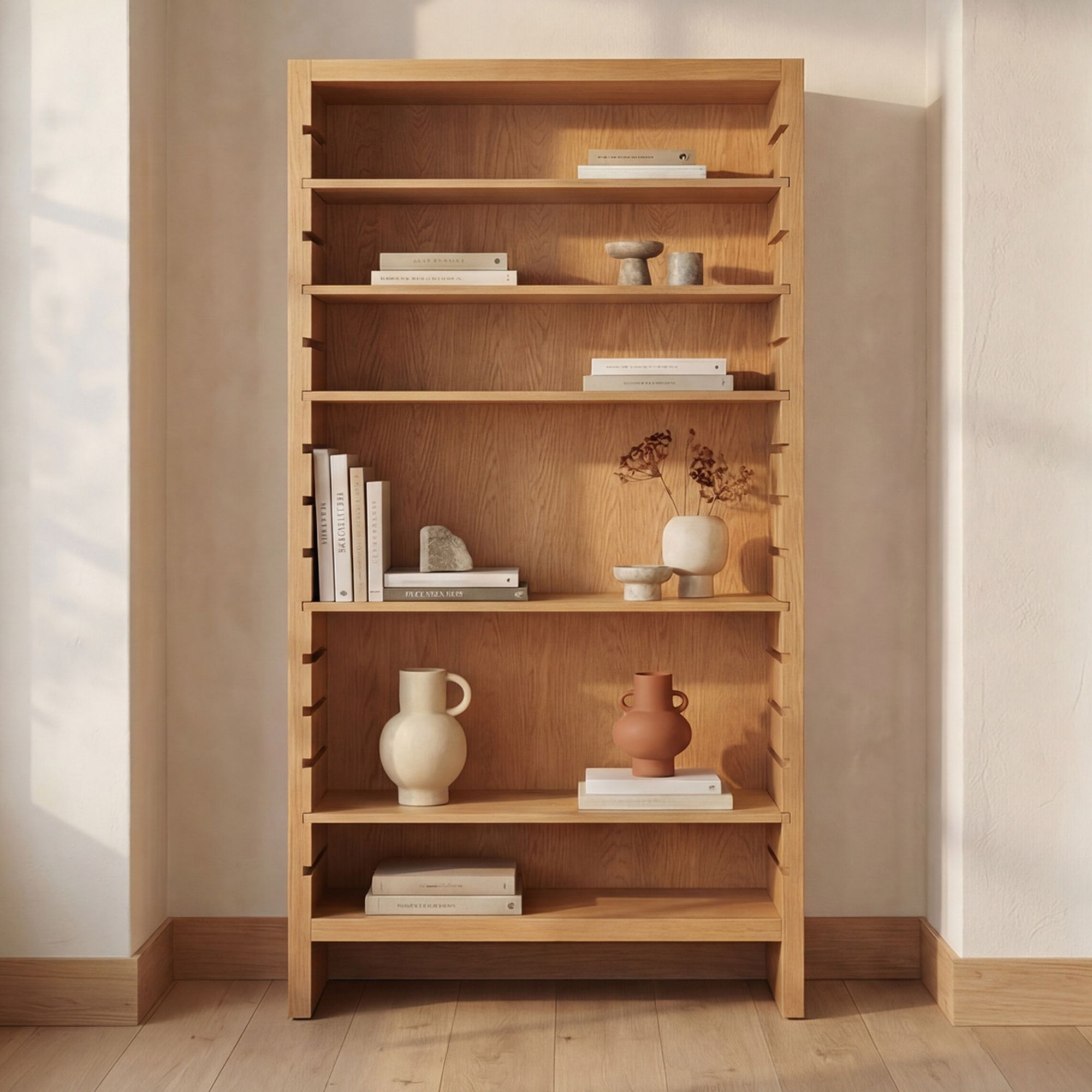Henrik - Bookcase - Natural - Image 1
