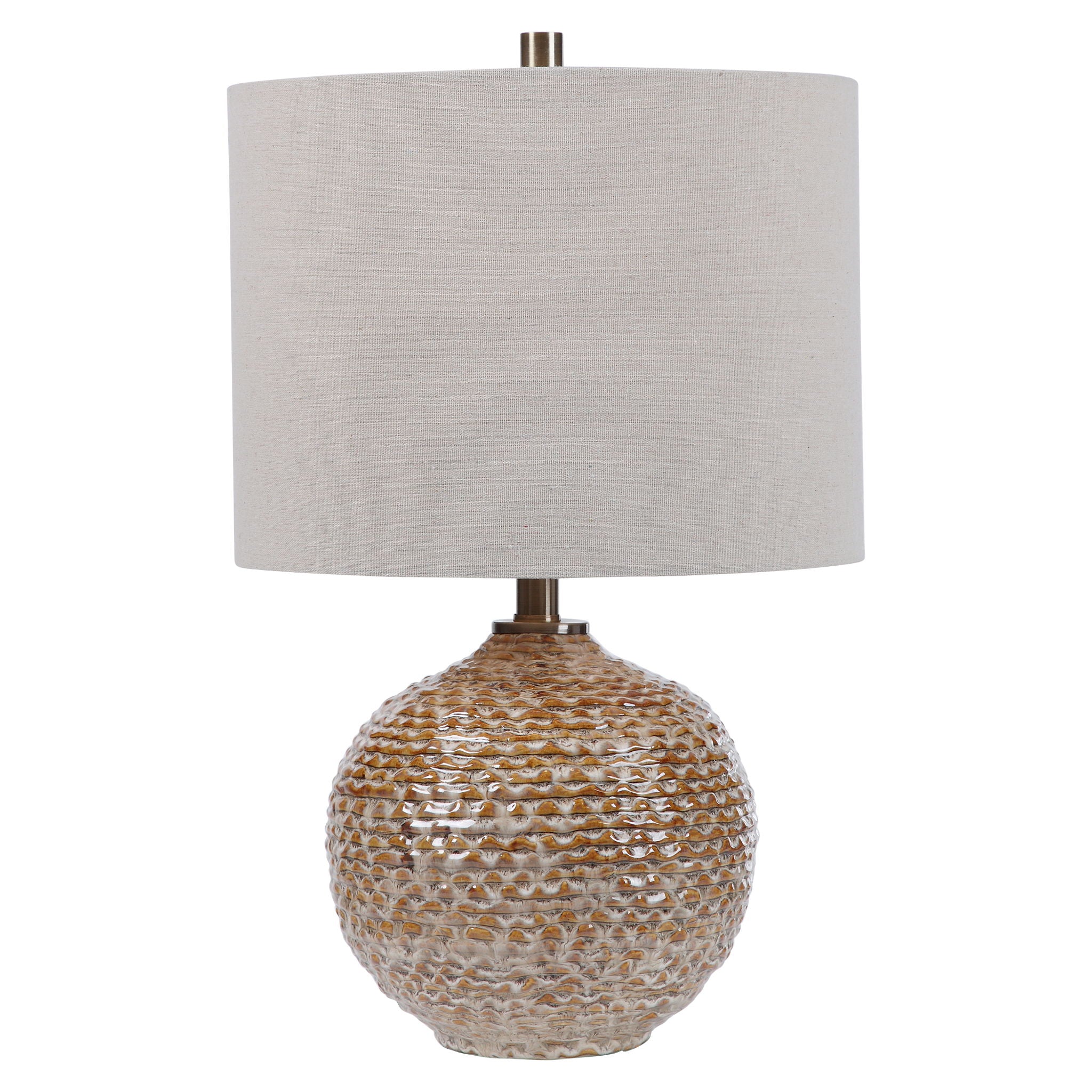 Lagos - Rustic Table Lamp - Light Brown - Image 1