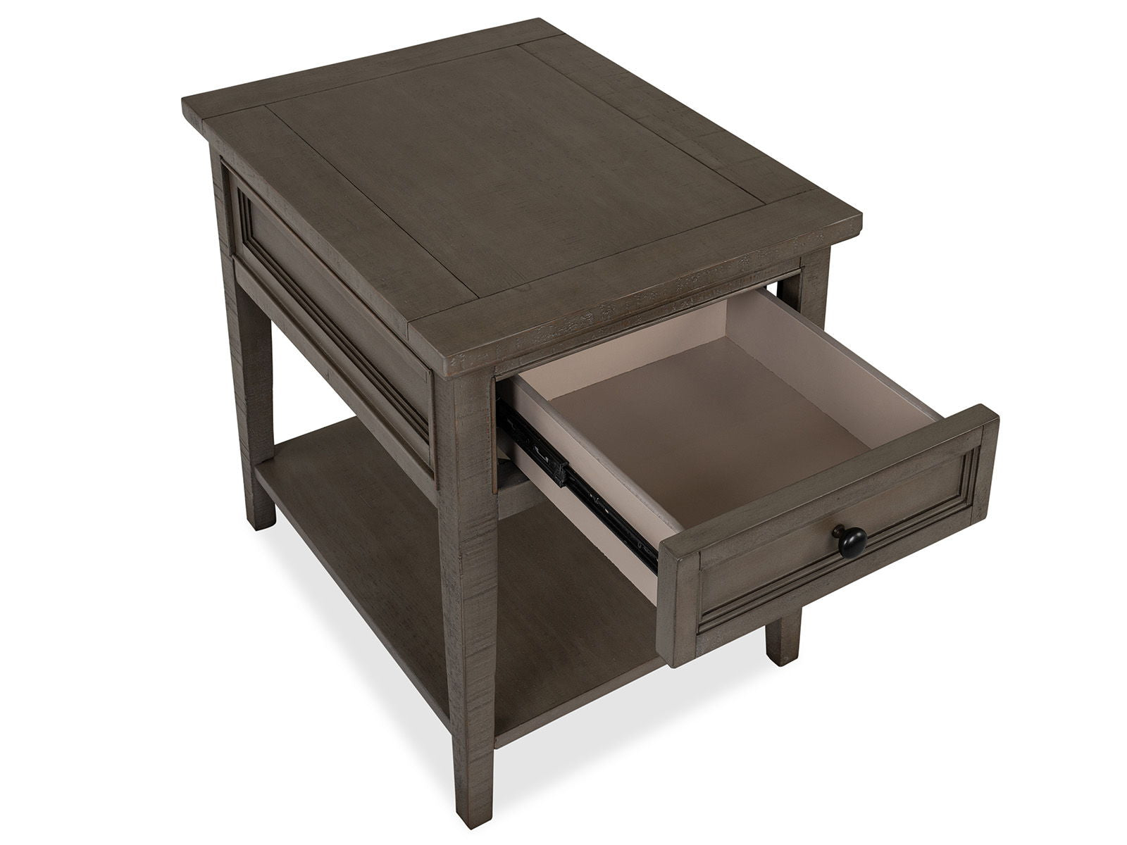 Paxton Place - Rectangular End Table - Dovetail Gray - Image 3