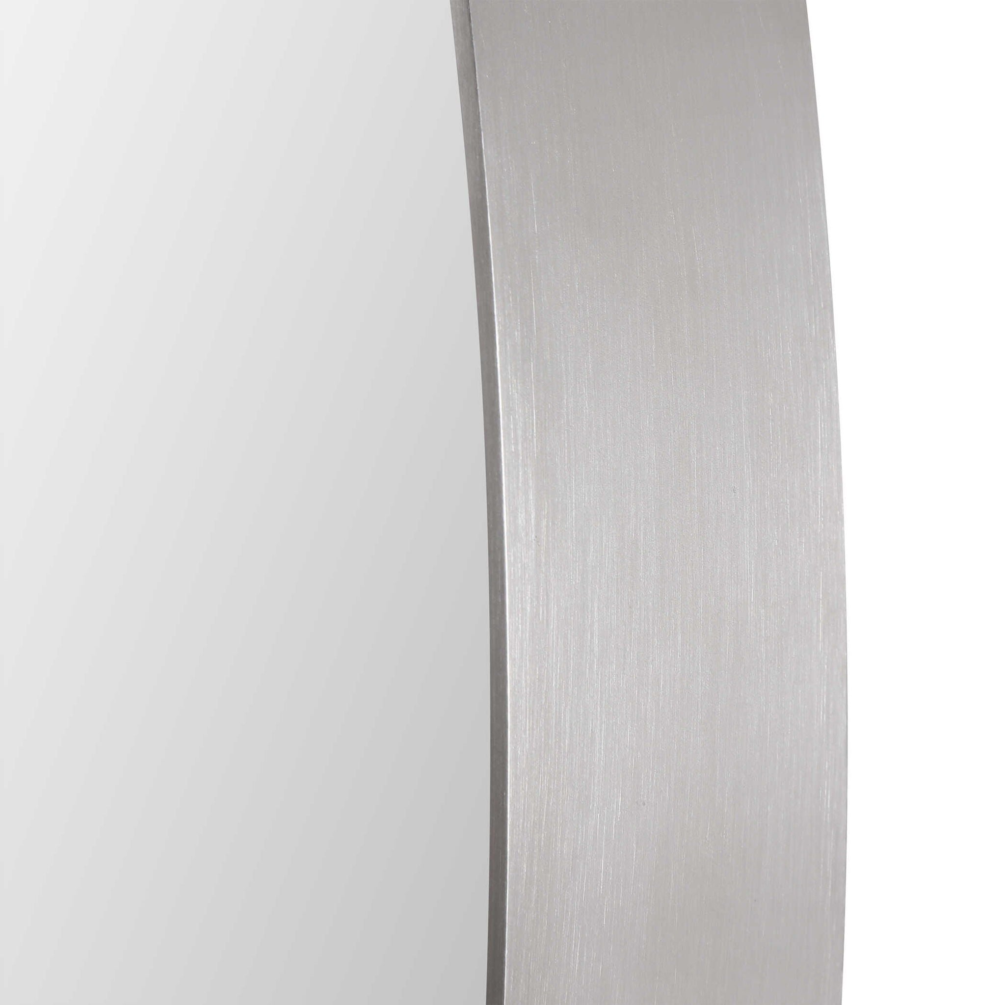 Pursley - Oval Mirror - Brushed Nickel - Image 3