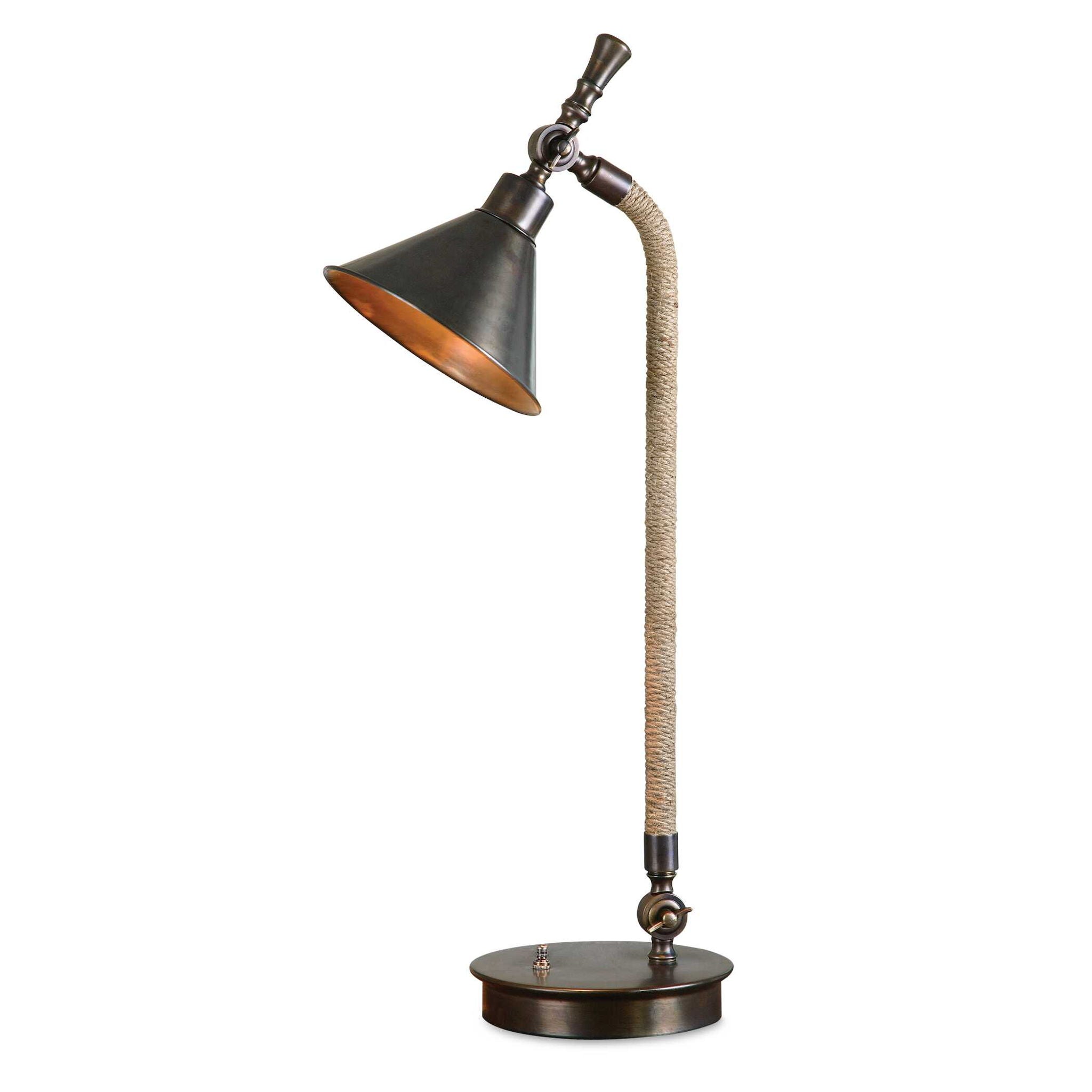 Duvall Task - Lamp - Dark Brown - Image 1