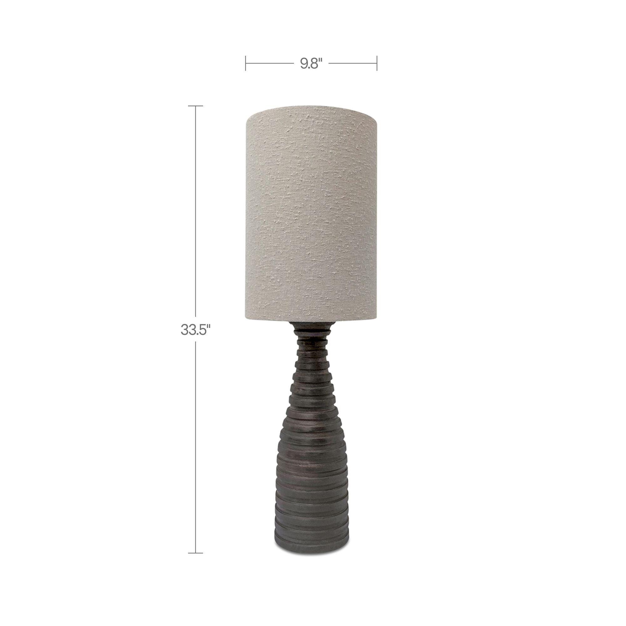 Meili - Table Lamp - Brown / Beige - Image 2