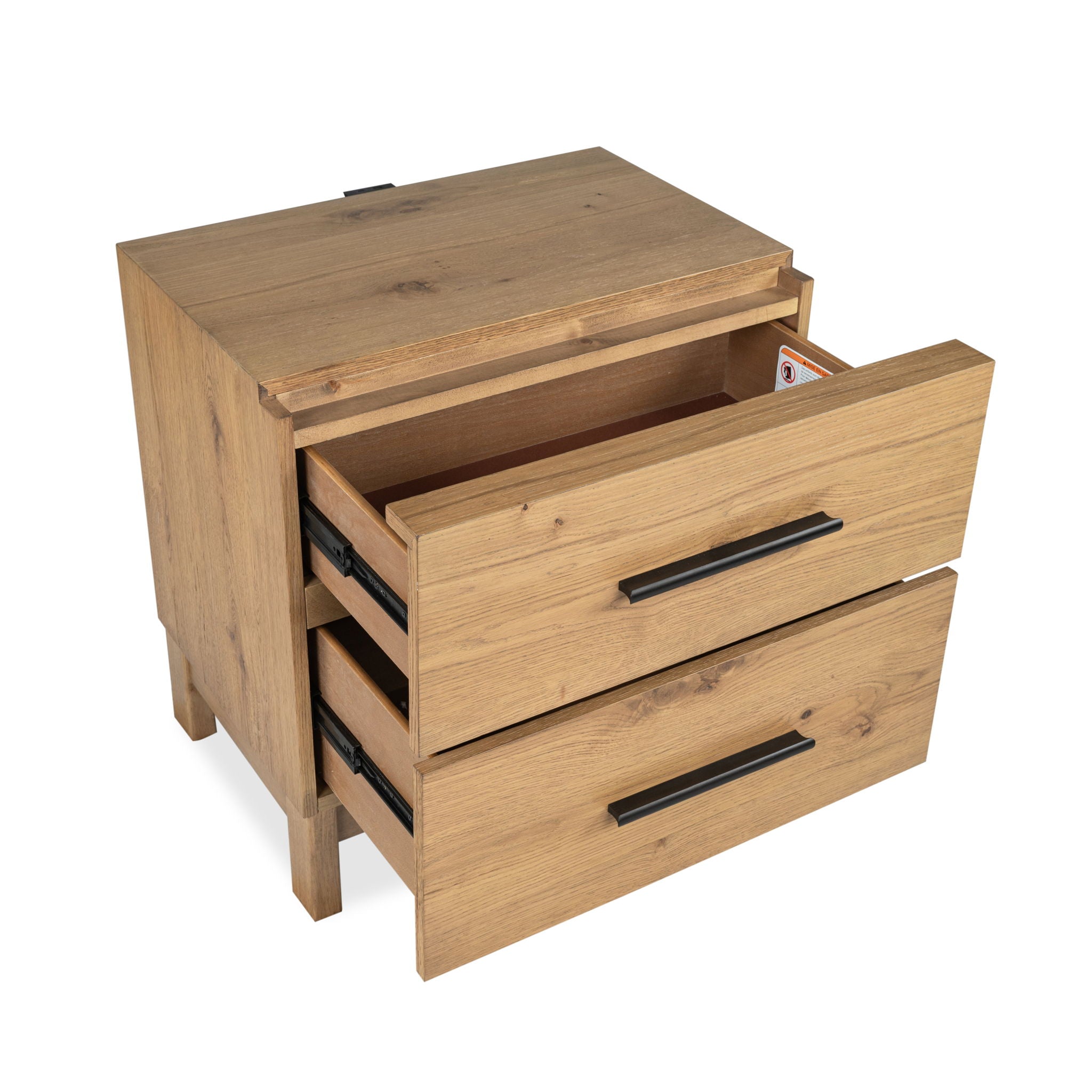 Davenport - Drawer Nightstand - Rustic Caramel - Image 3