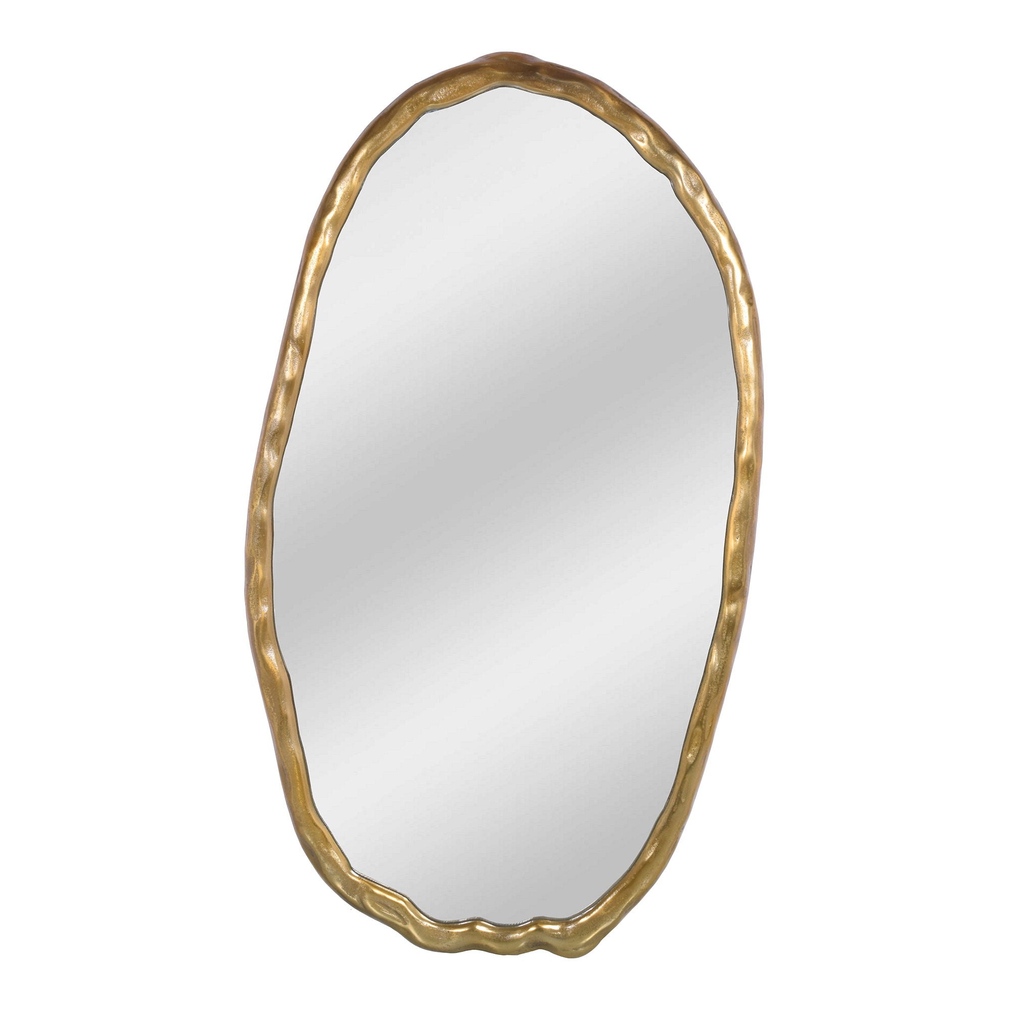 Foundry – Oval Mirror – Yellow