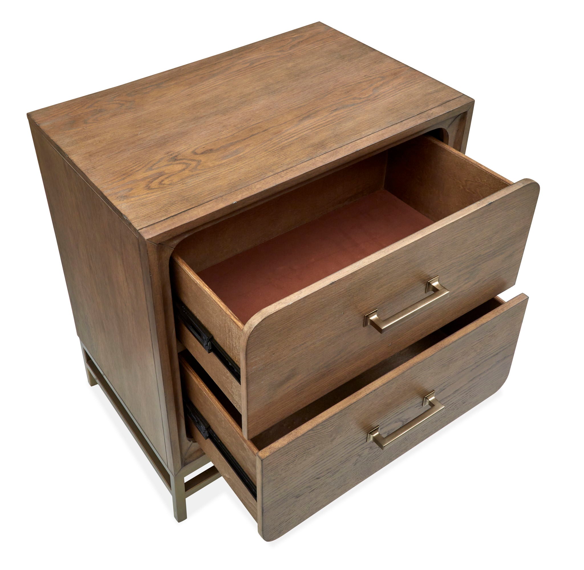 Lindon - Drawer Nightstand - Belgian Wheat - Image 2