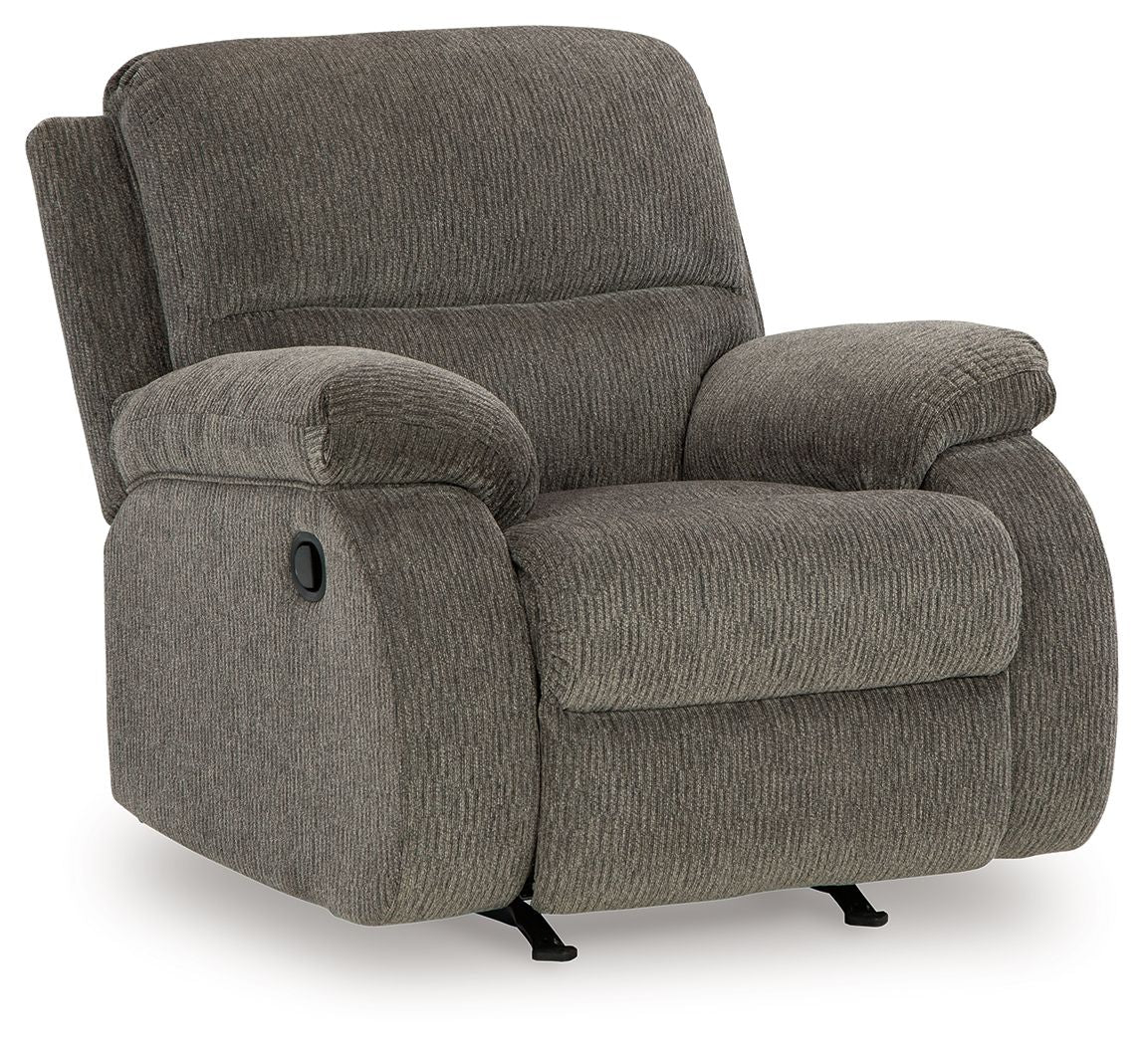 Scranto – Rocker Recliner – Fabric – Brindle