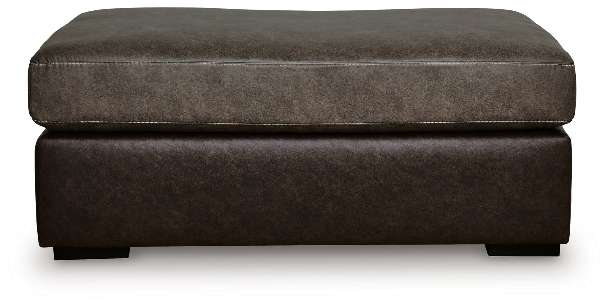 Castille Way - Oversized Accent Ottoman - Fossil - Image 3