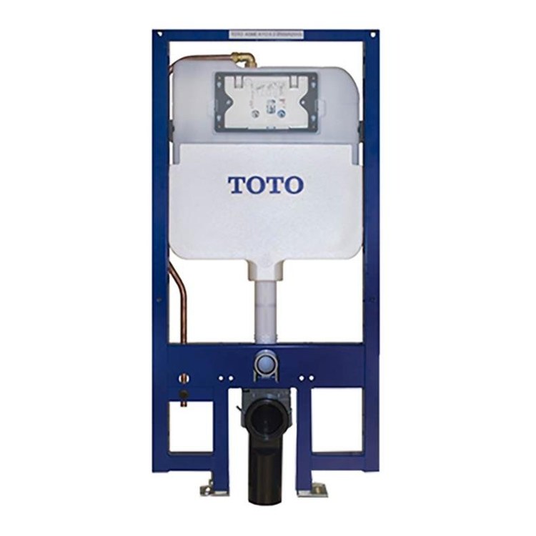 Toilet Tank Duofit In-Wall Unit with Copper Supply 0.9/1.28 Gallons per Flush