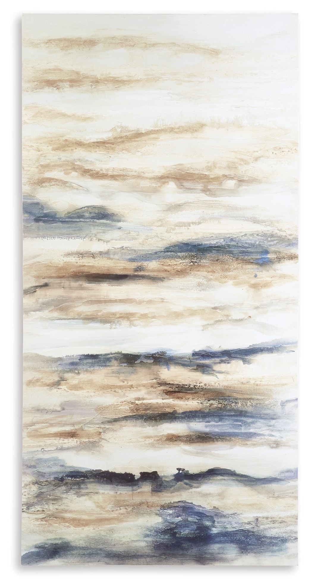 Joely – Wall Art – Blue / Tan