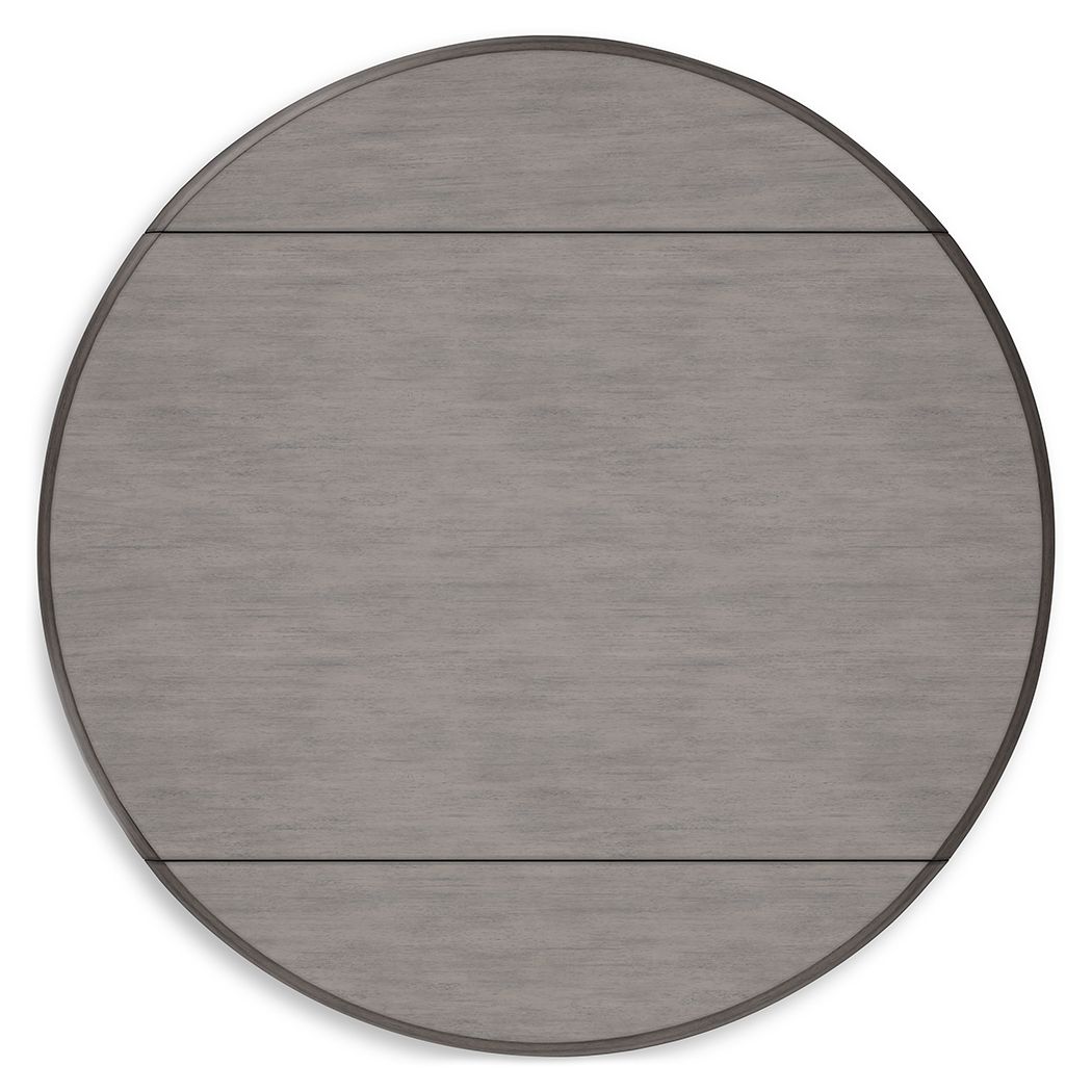 Shullden - 5 Pc. - Drop Leaf Table, 4 Side Chairs - Gray - Image 2