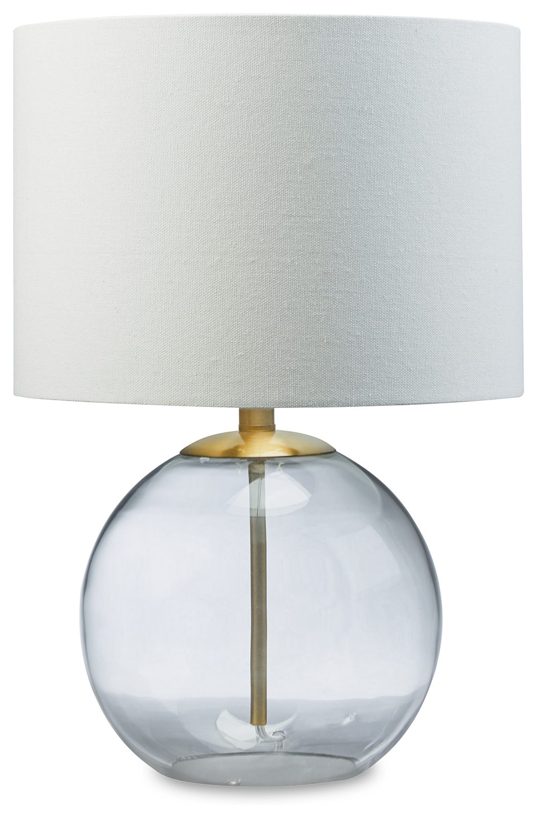 Samder - Glass Table Lamp  - White - Image 1