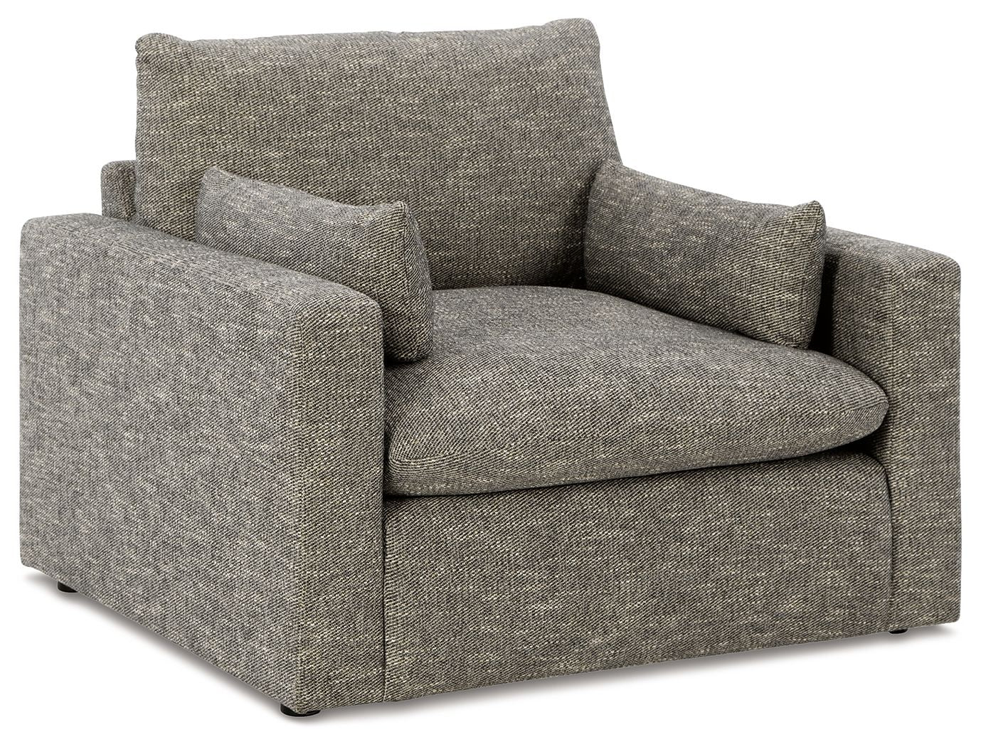 Dramatic - Chair and a Half - Granite - Image 1
