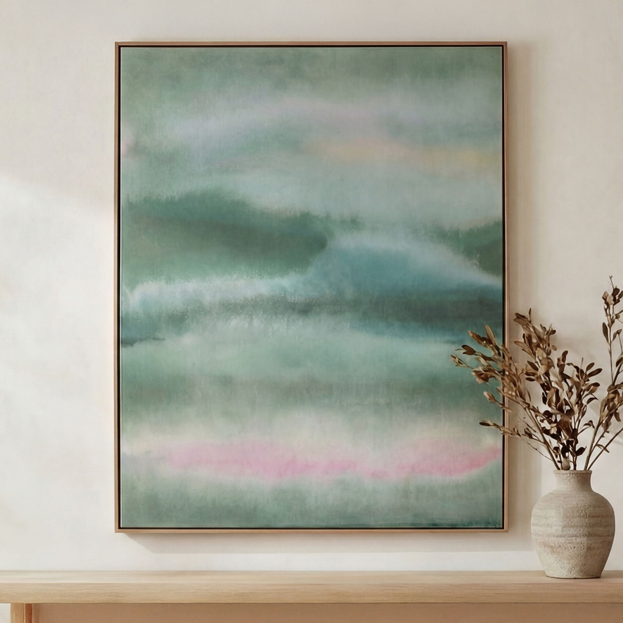 Ophelia – Framed Painting – Multicolor