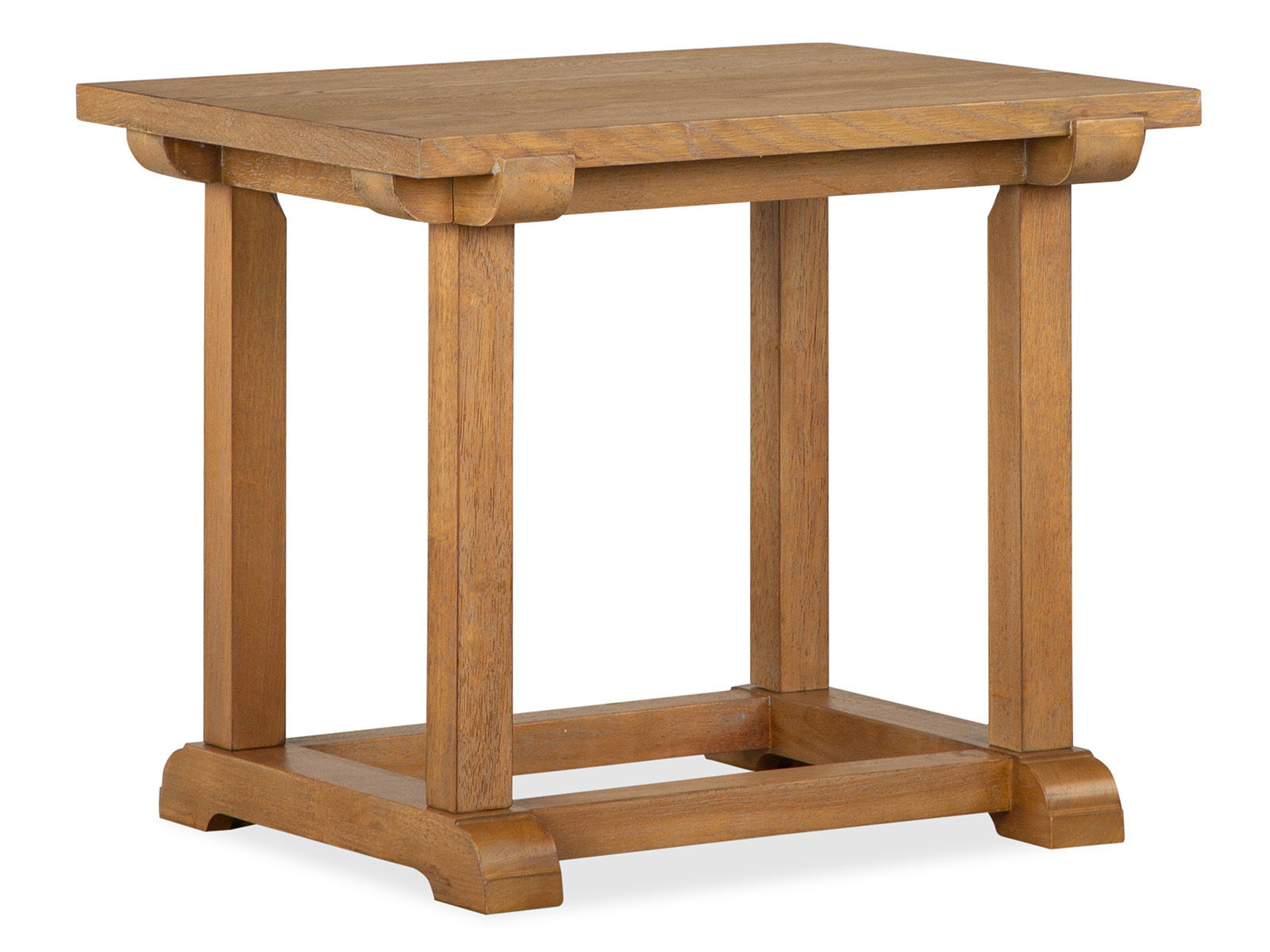 Lindon - Rectangular End Table - Belgian Wheat - Image 1