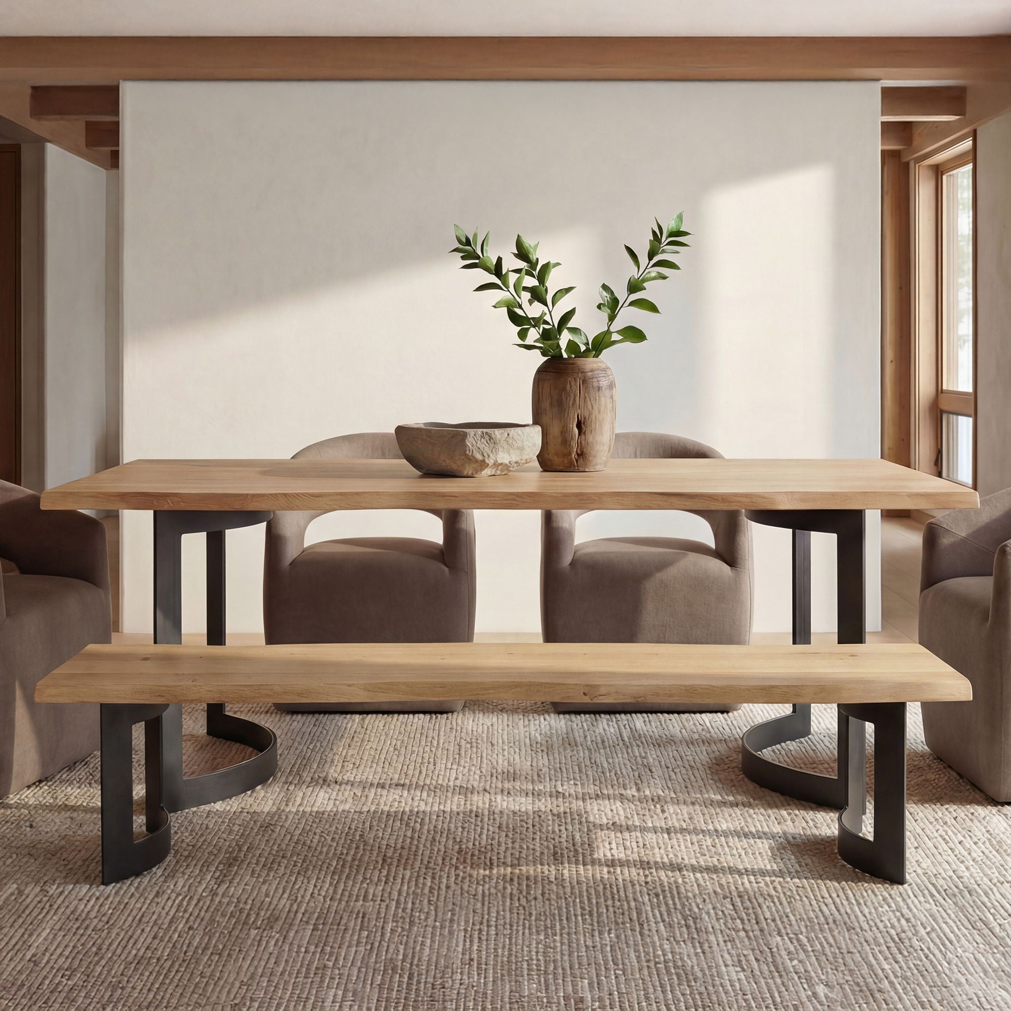 Bent - Bench Extra Small - Oak / Natural - Image 1
