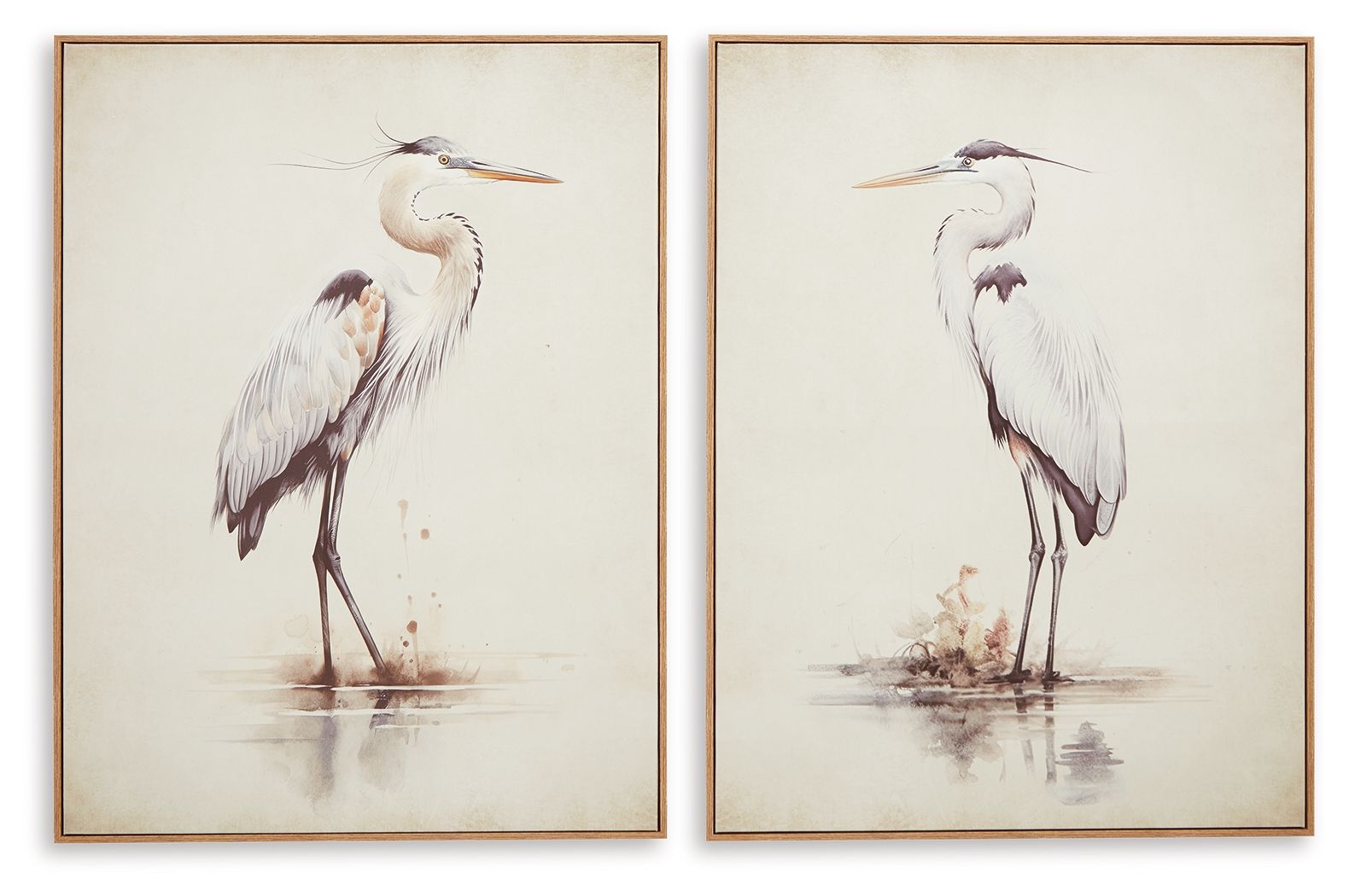 Aubinell – Wall Art Set (Set of 2) – Beige