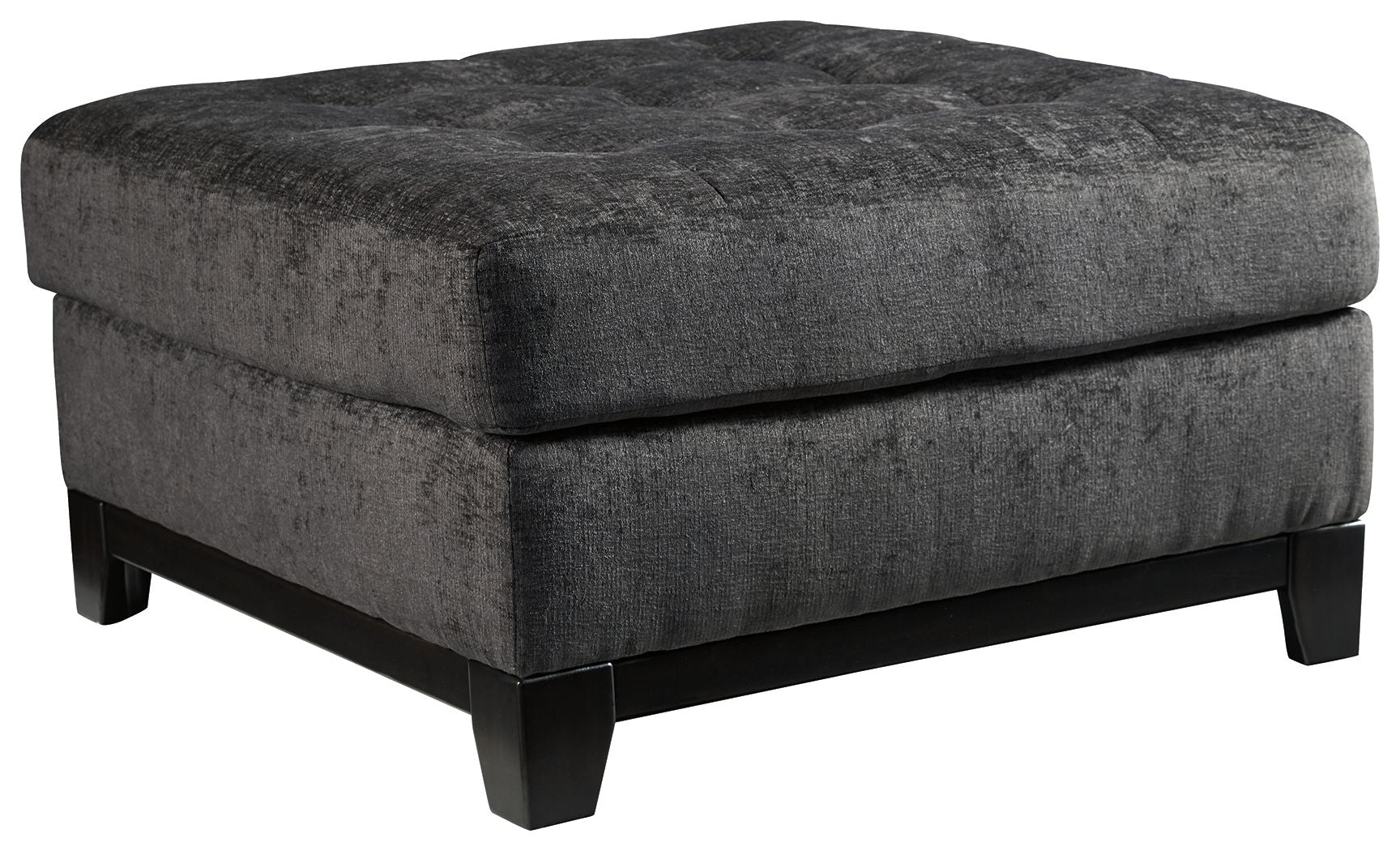 Reidshire – Oversized Accent Ottoman – Steel