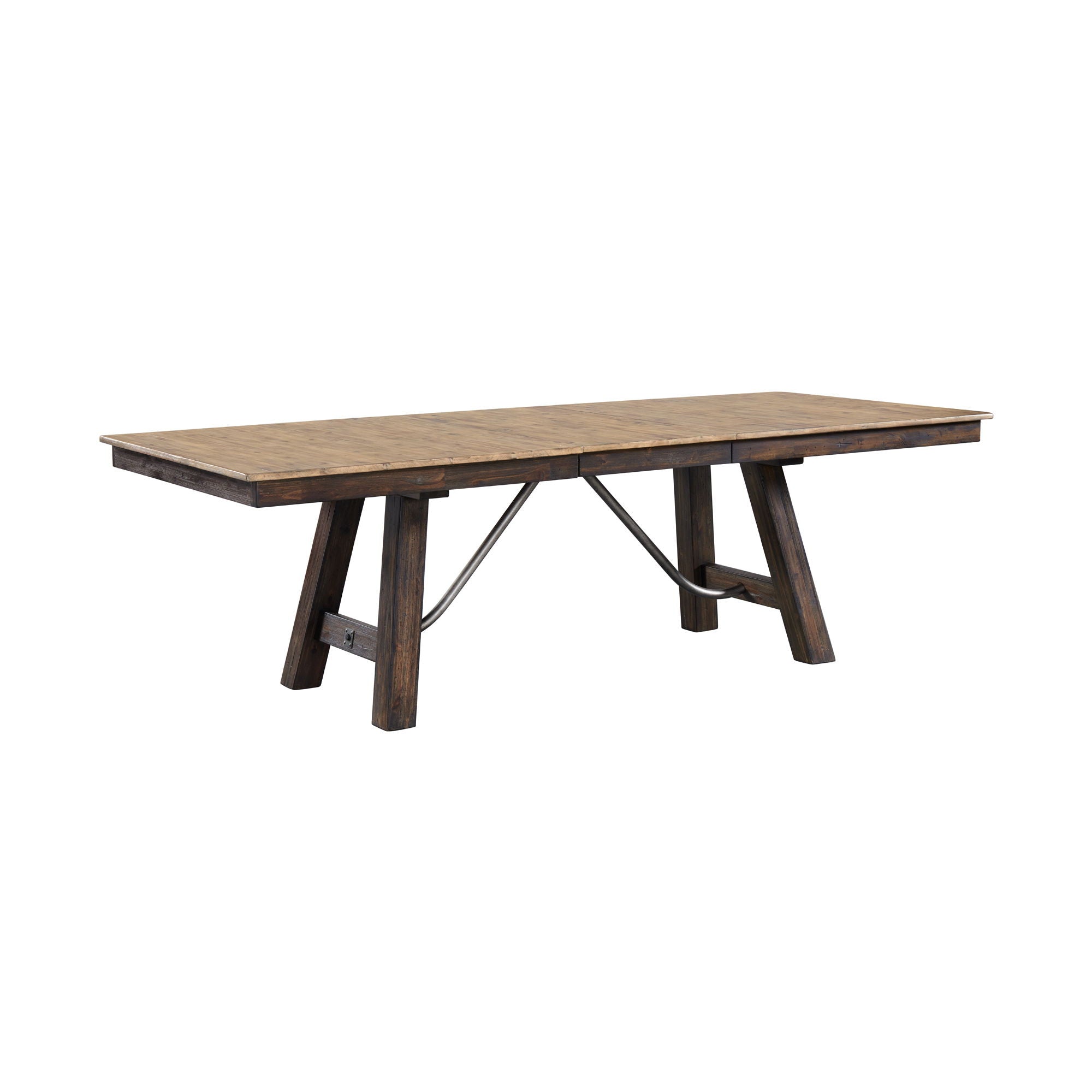Transitions - Trestle Dining Table - Driftwood / Sable - Image 1
