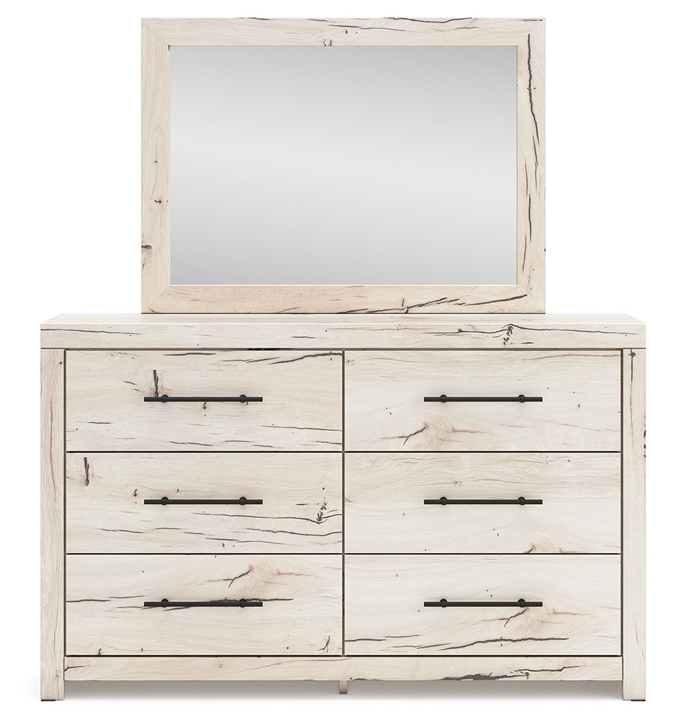 Lawroy - Dresser And Mirror - Light Natural - Image 3