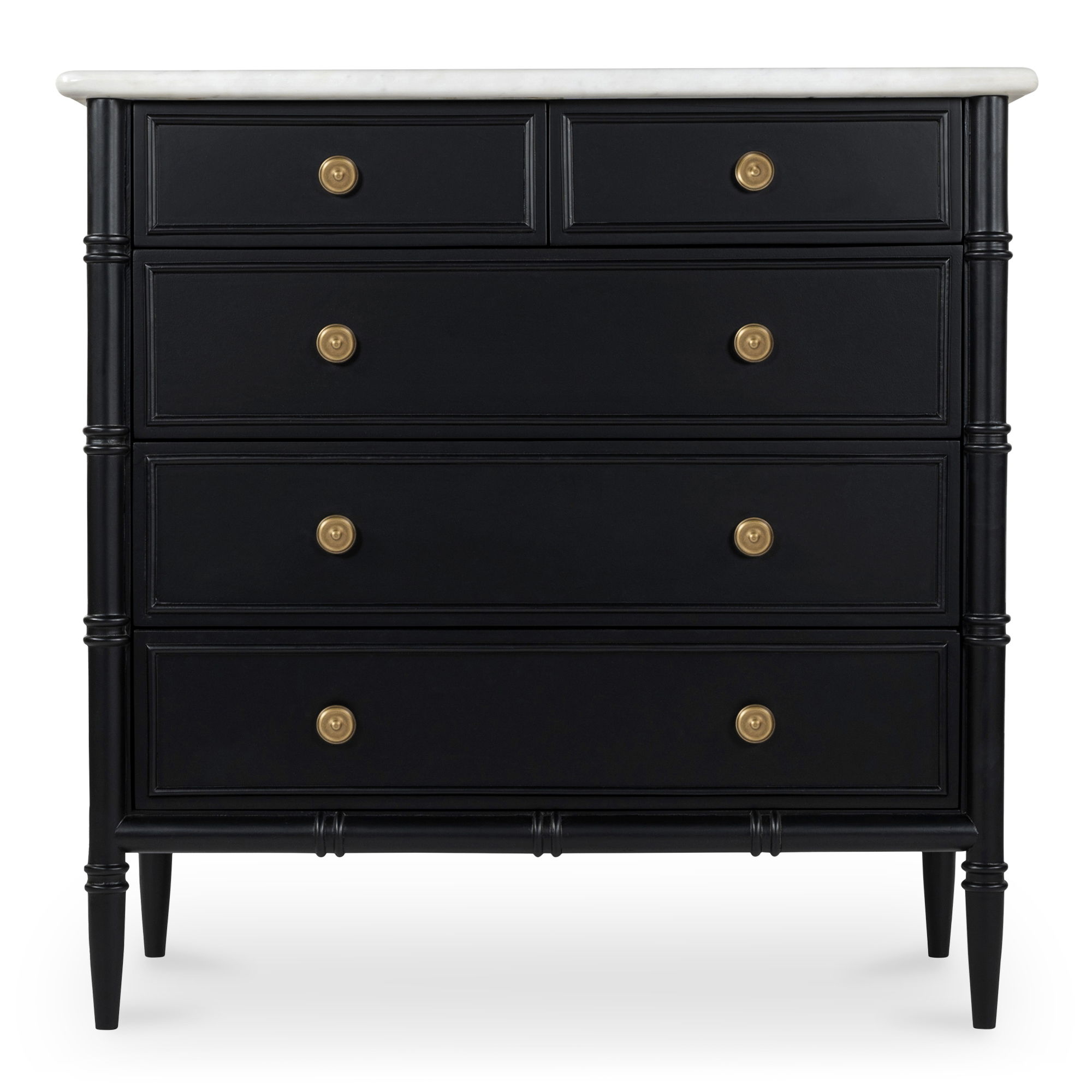 Eleanor – 5 Drawer Chest – Black