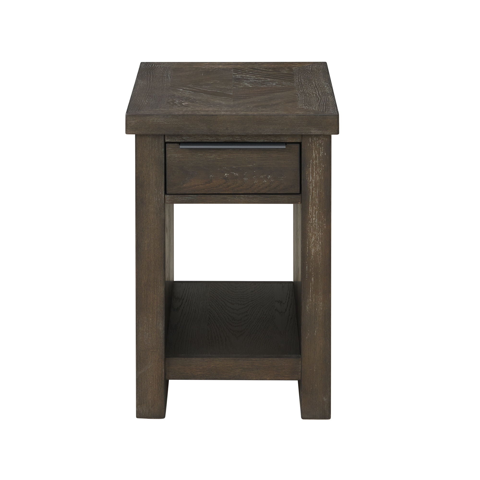 Hearst - Chairside Table - Reclaimed Chevron - Image 3