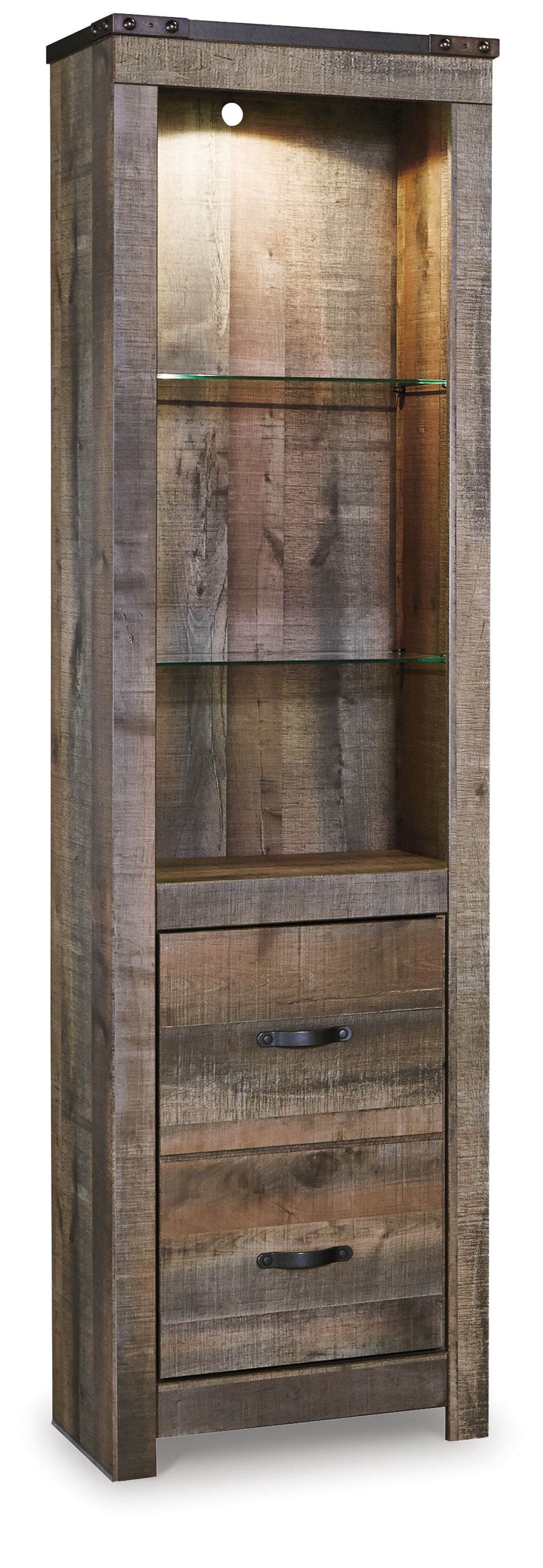 Trinell – Pier – 2-drawers – Brown
