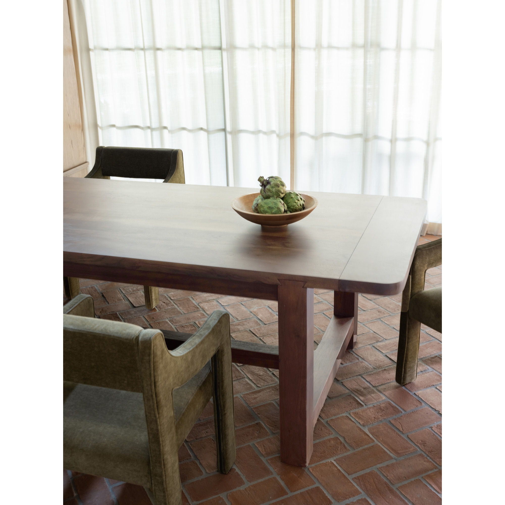 Wilson - Small Dining Table - Warm Brown - Image 3