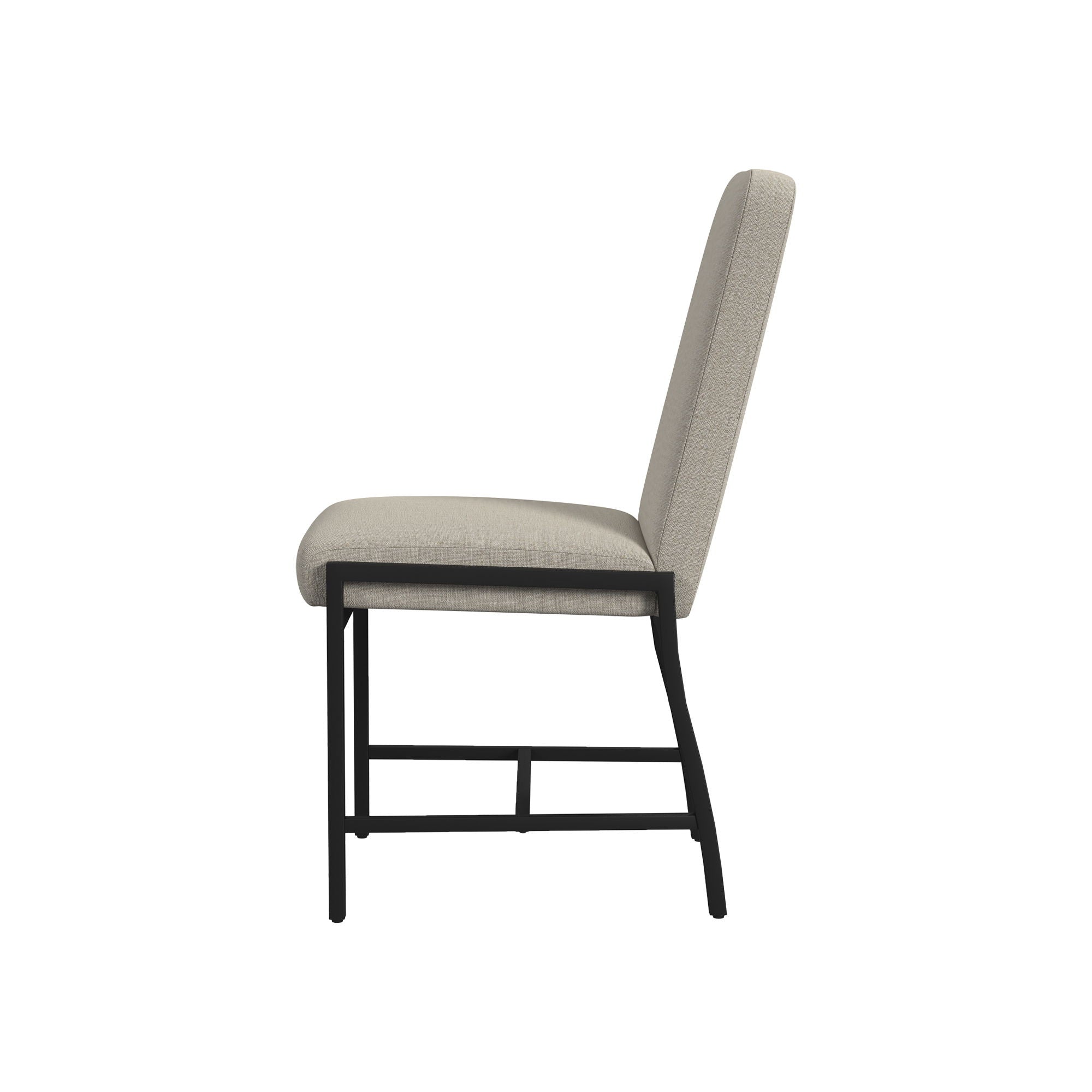 Newport - Upholstered Chair - Natural Oak / Gray - Image 2