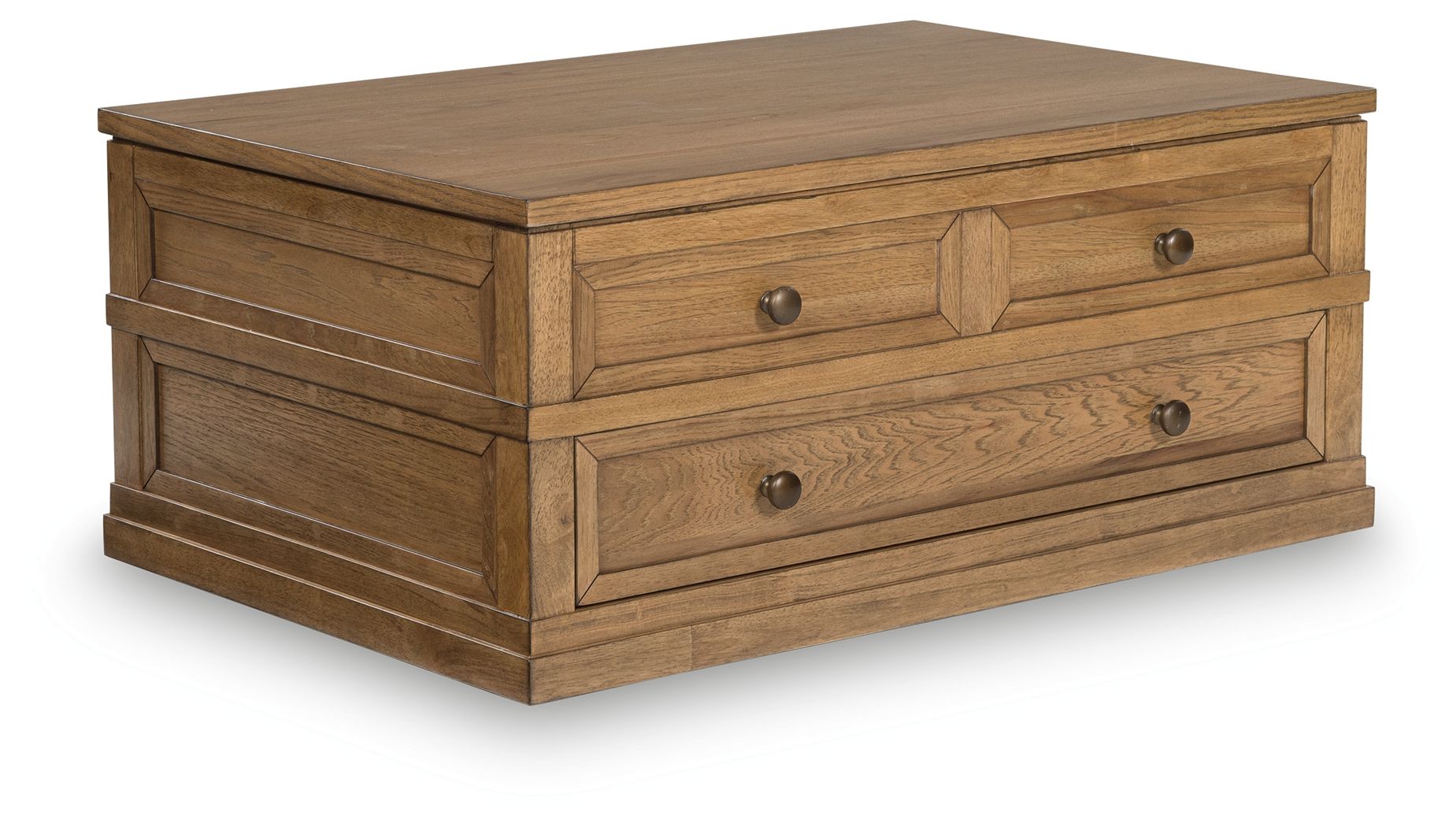 Sharlance - Lift Top Cocktail Table - Light Brown - Image 1