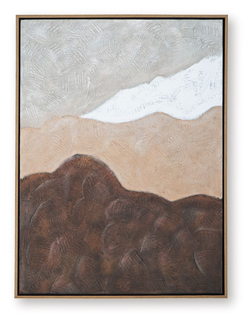 Fanthorne – Wall Art – Tan / Brown / White