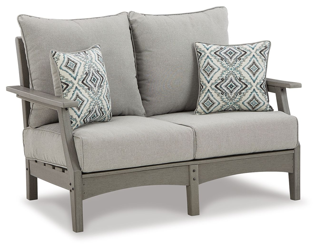 Visola – Loveseat w/Cushion – Gray